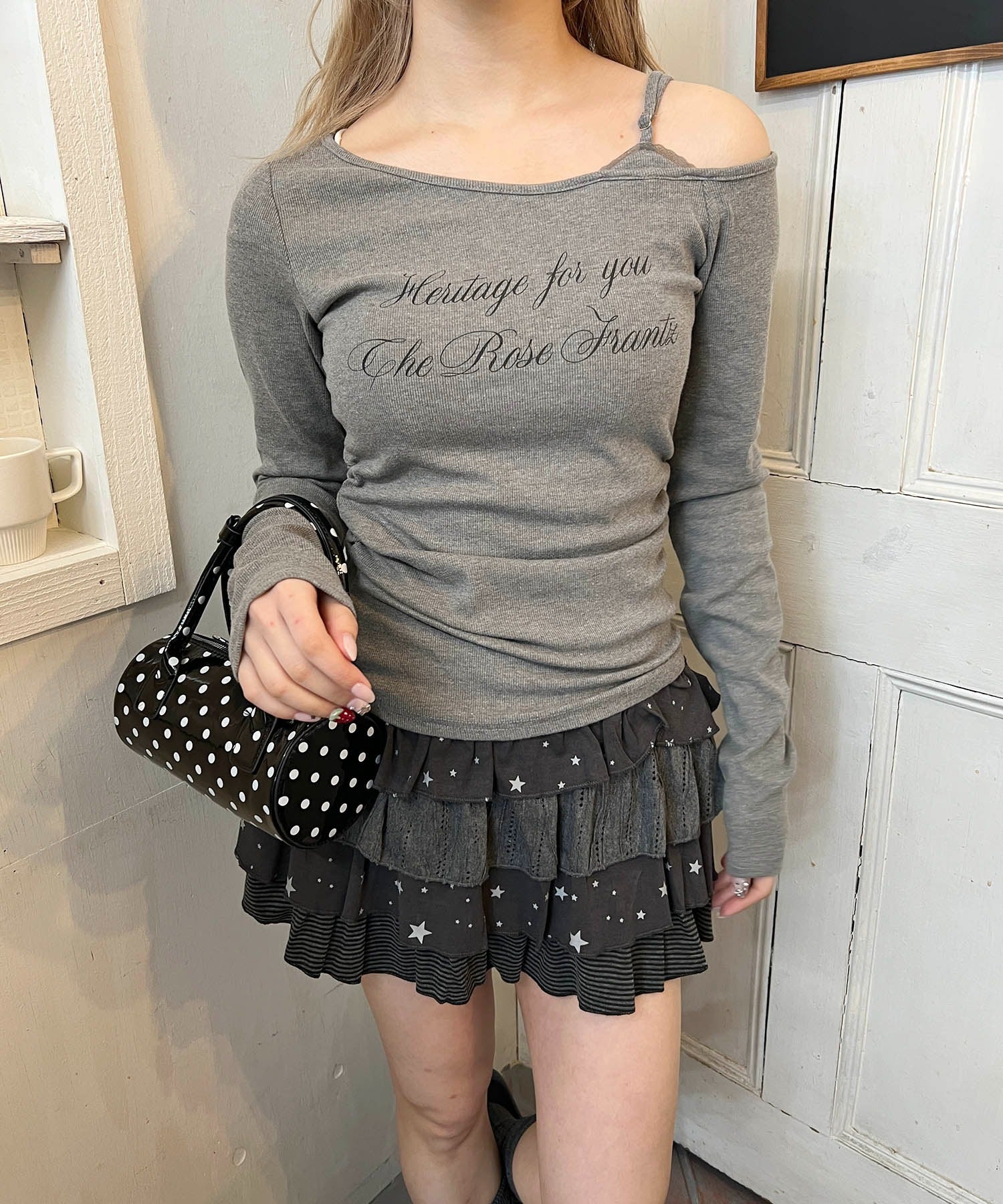 メッセージワンショルロンT - Image 7