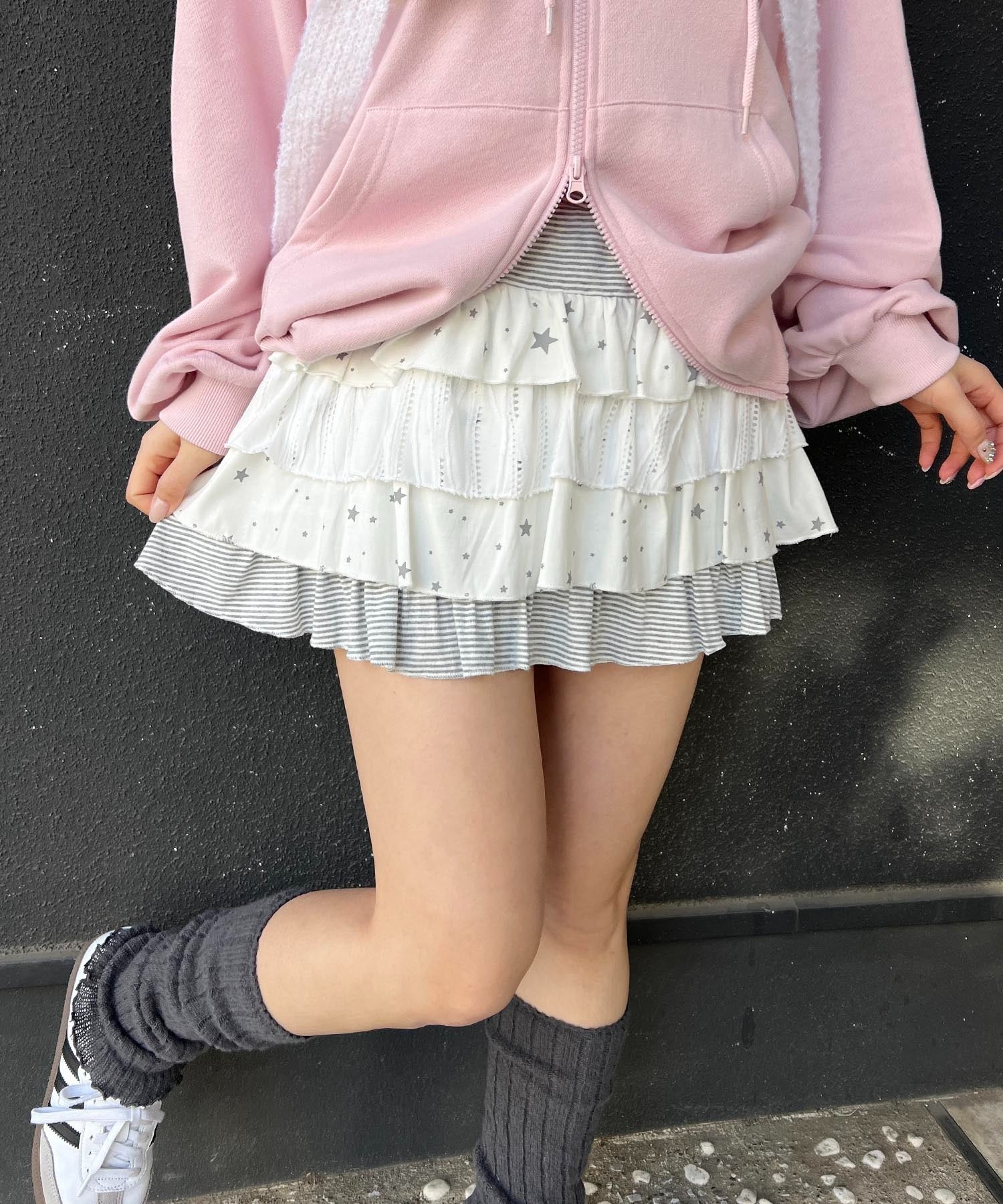 スターアソートティアードミニスカート - Image 9
