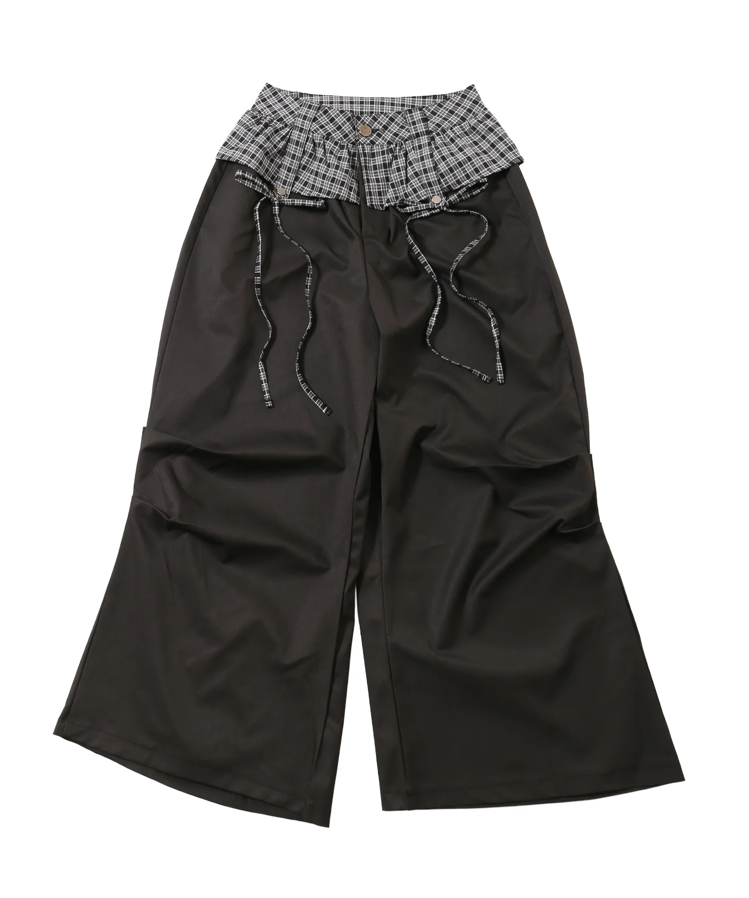 チェックレイヤードワイドパンツ - Image 18