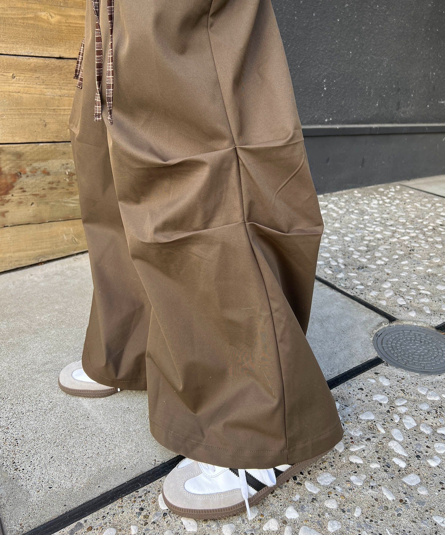 チェックレイヤードワイドパンツ - Image 8