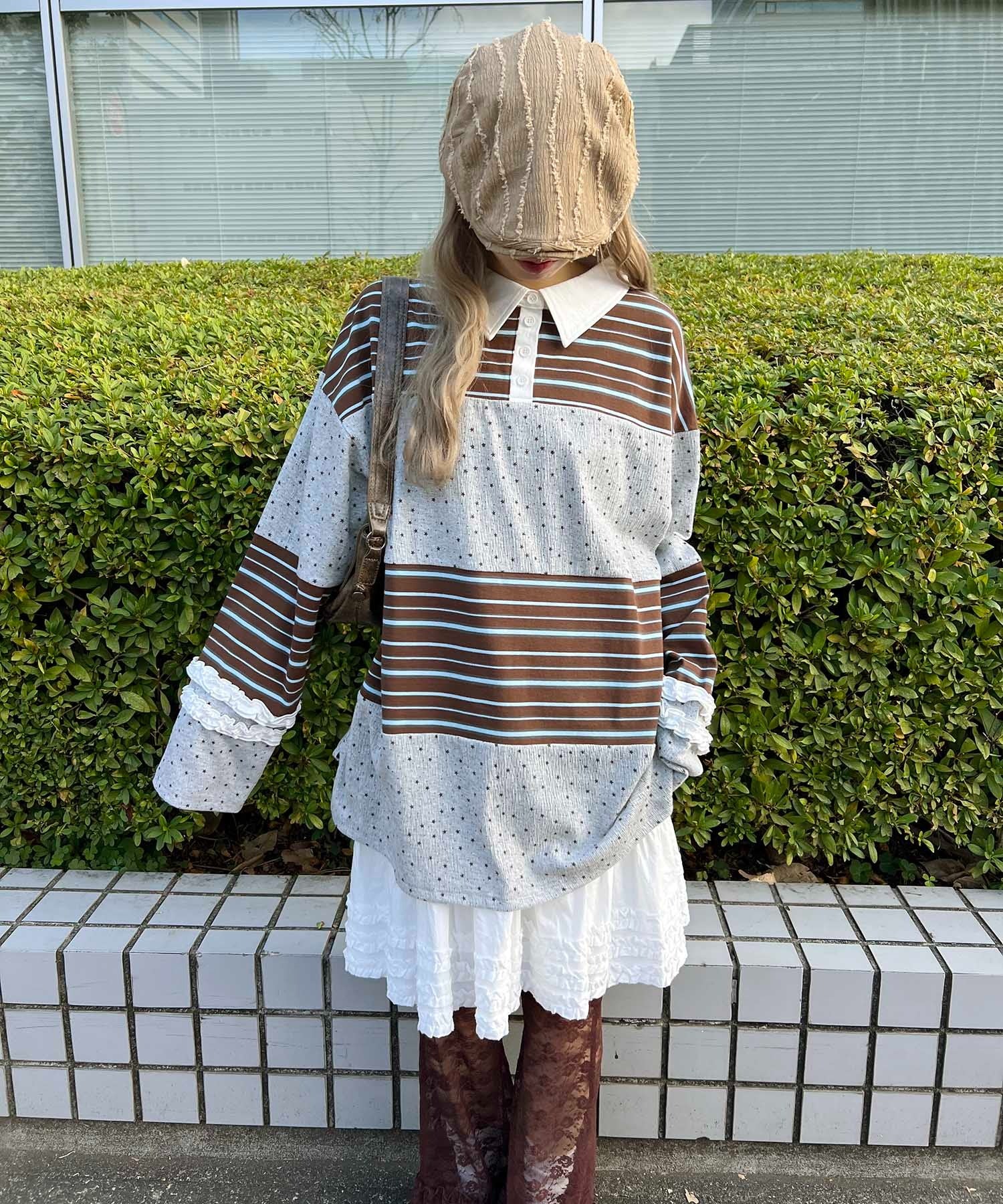 パッチワークラガーシャツ - Image 15