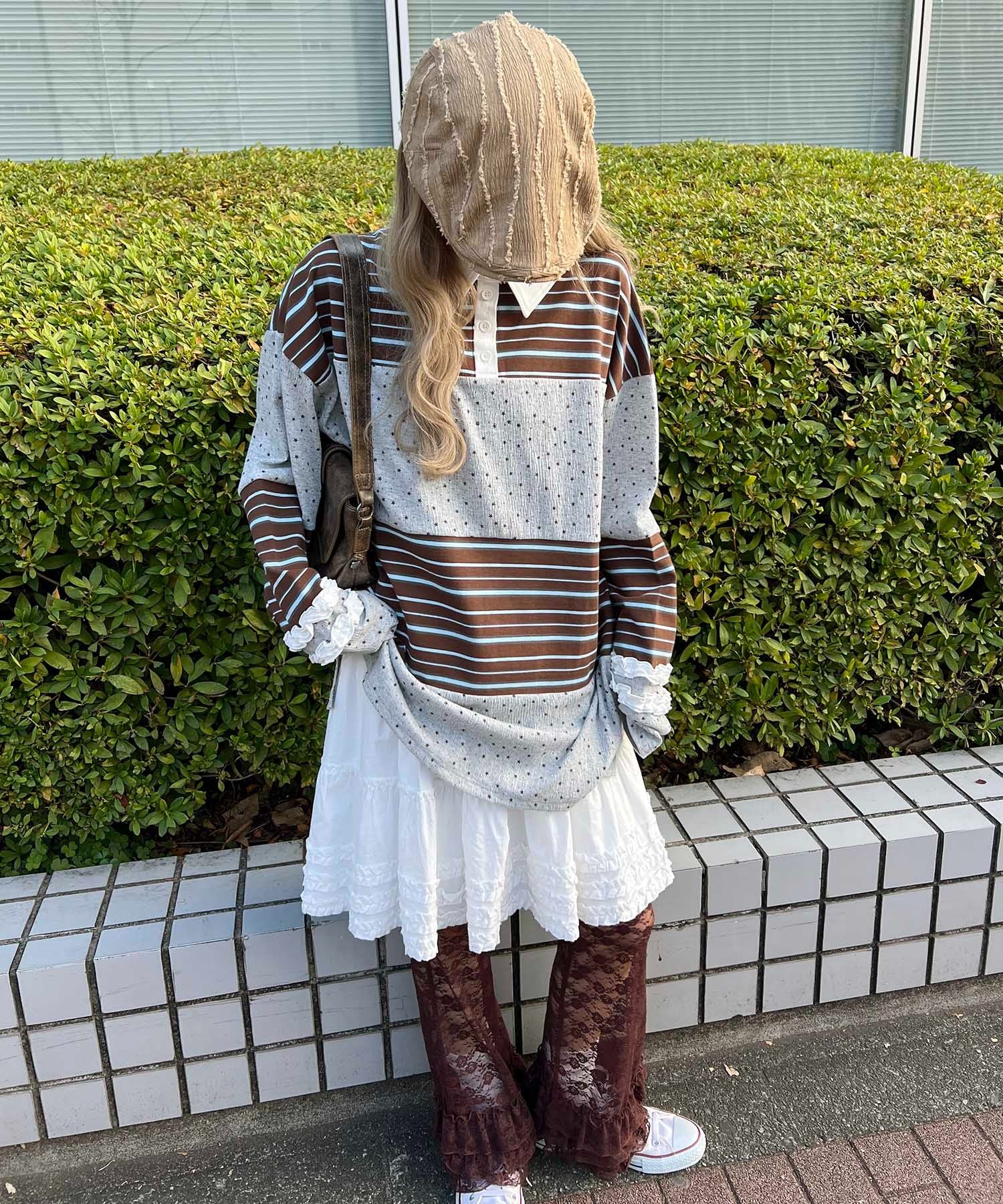 パッチワークラガーシャツ - Image 16