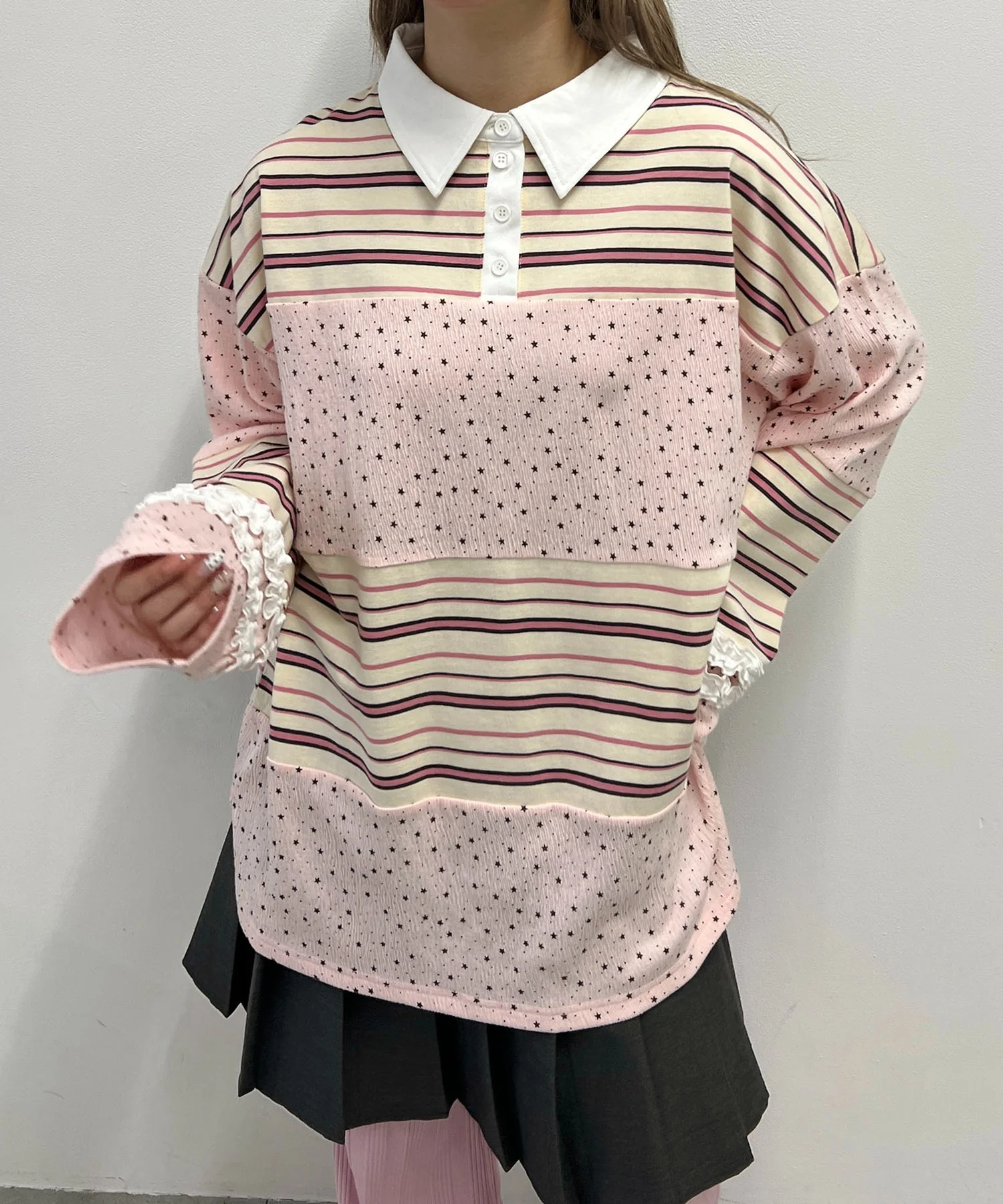 パッチワークラガーシャツ - Image 28
