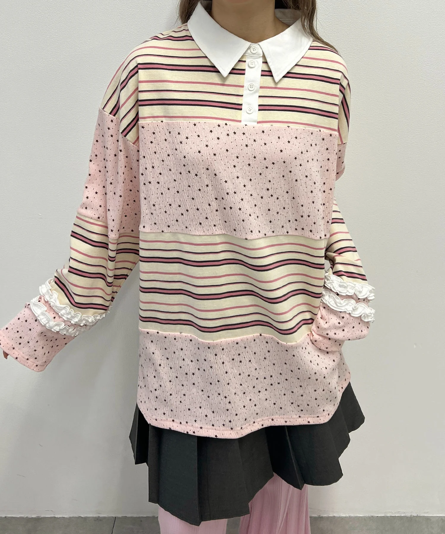 パッチワークラガーシャツ - Image 29
