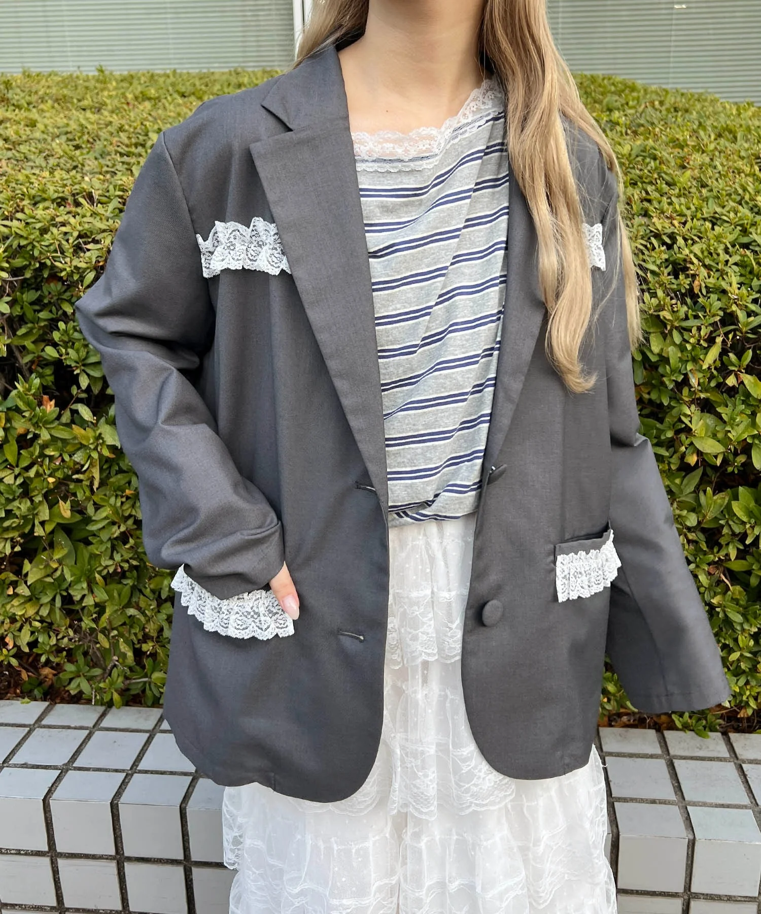 レースポイントオーバージャケット - Image 12