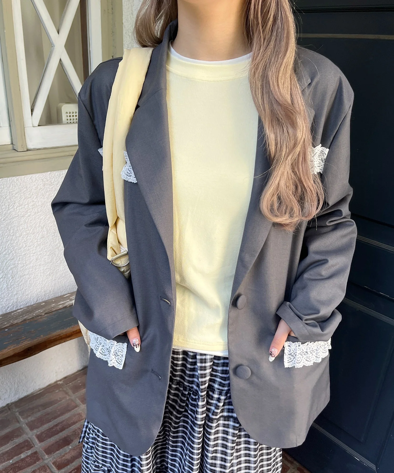 レースポイントオーバージャケット - Image 20