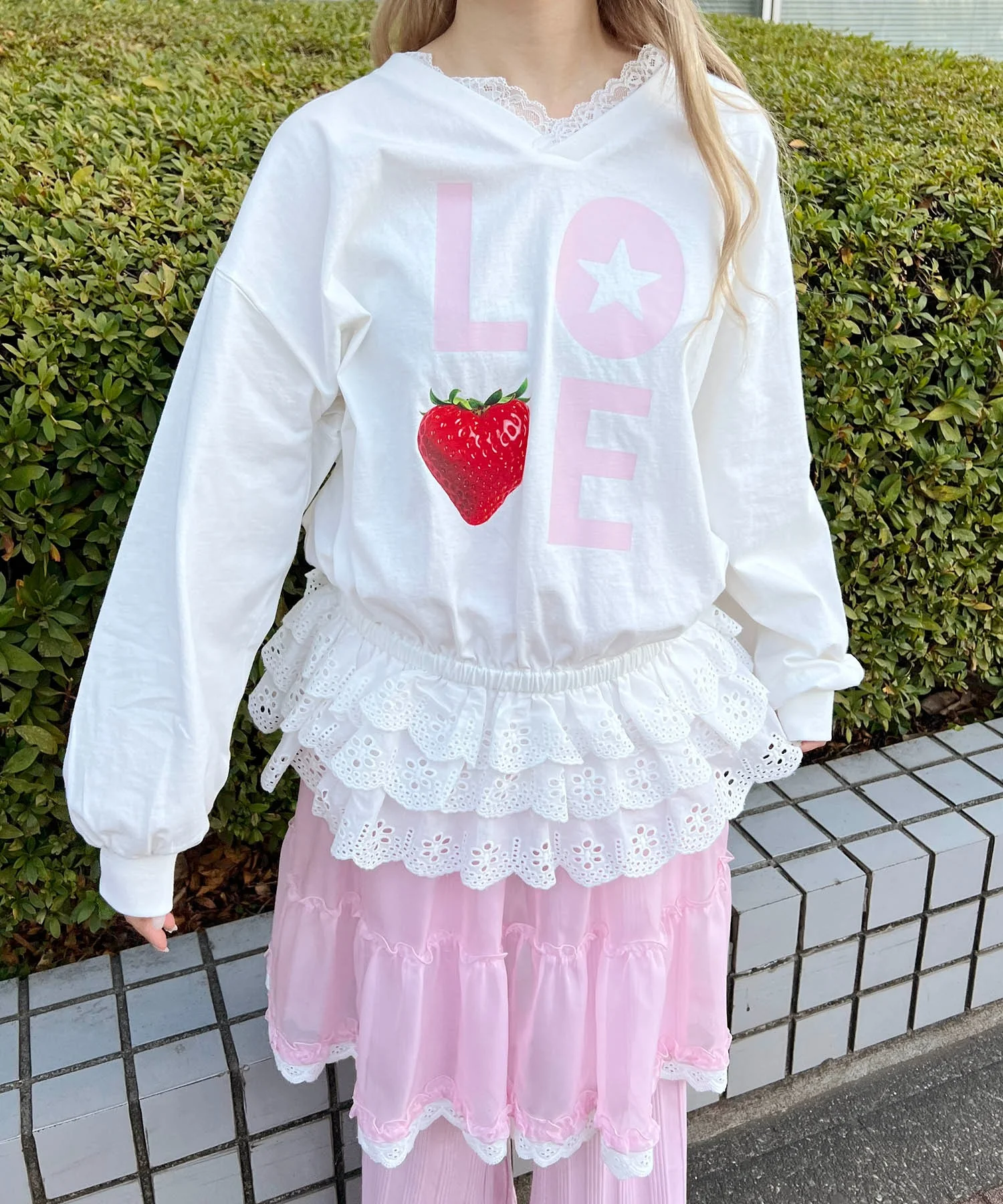 レースヘムビッグロンT - Image 14
