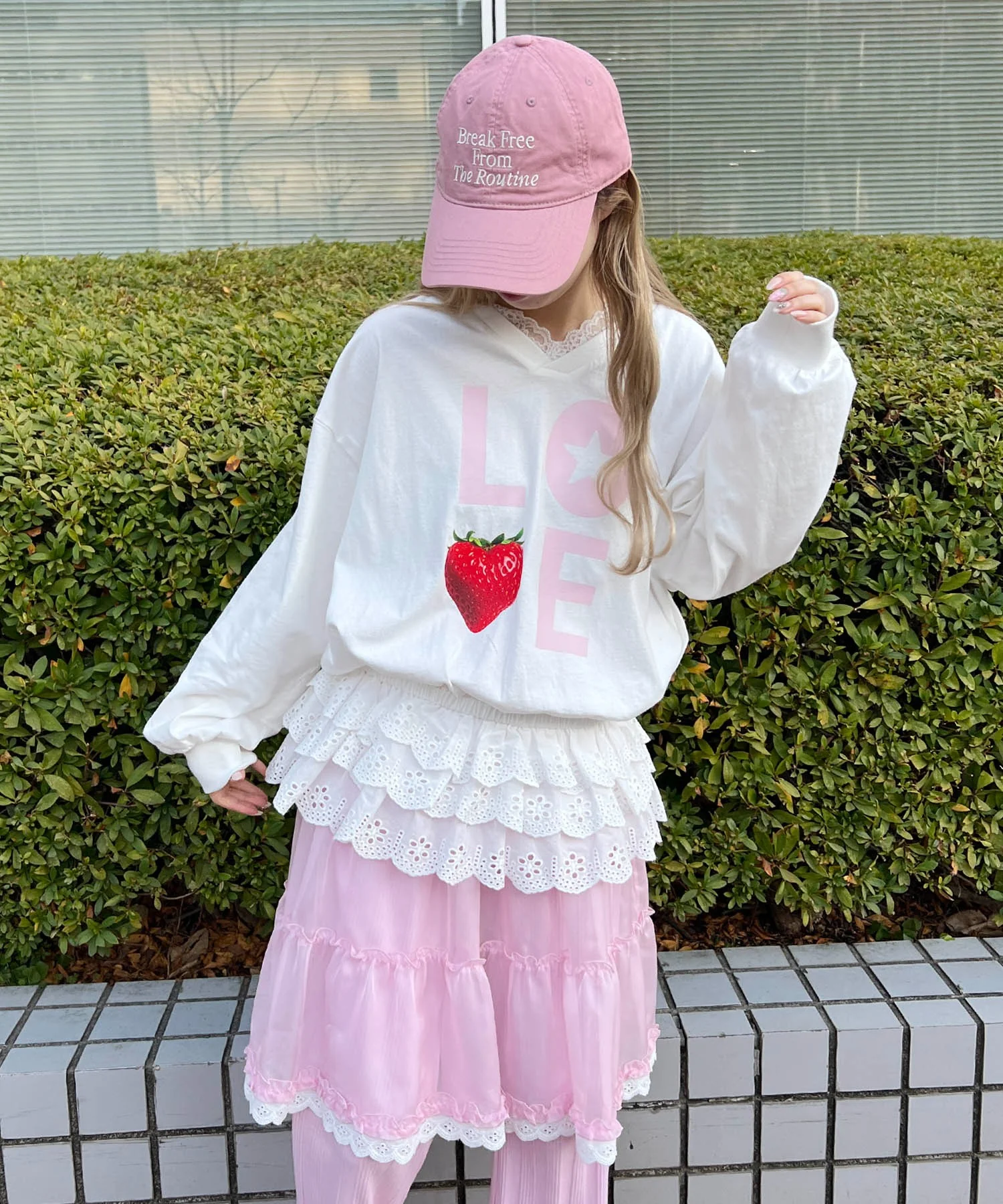 レースヘムビッグロンT - Image 17