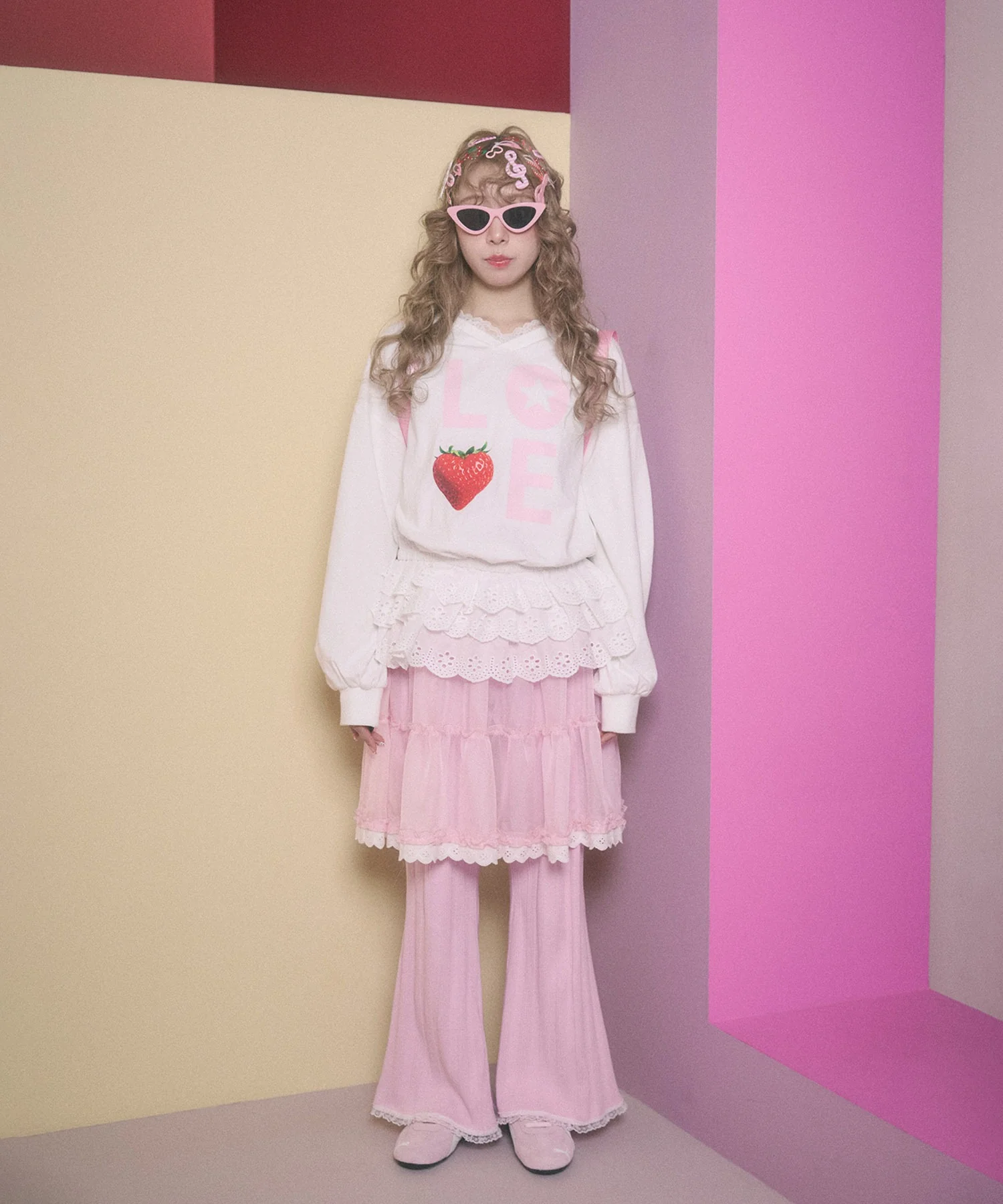 シアーレースミドルスカート - Image 6