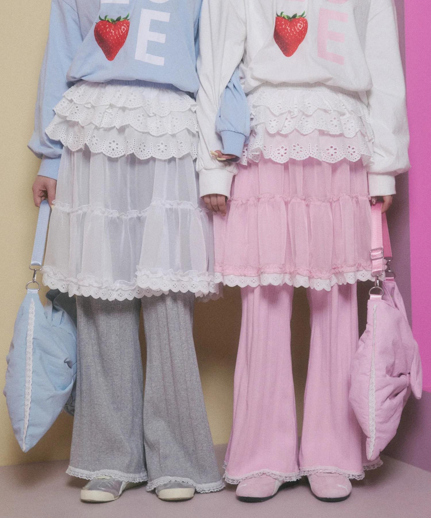 シアーレースミドルスカート - Image 7