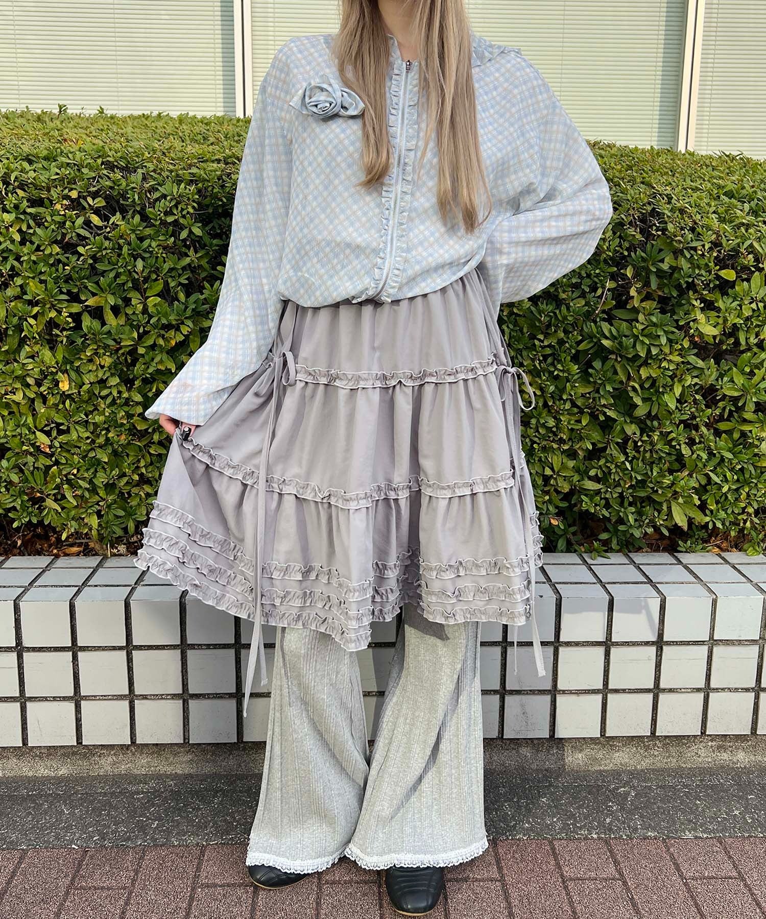 ボリュームフリルミドルスカート - Image 33