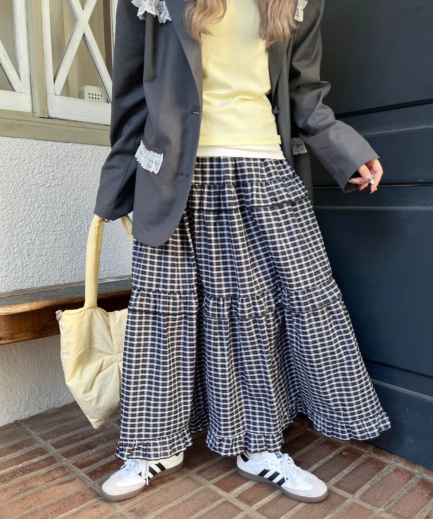アソートフリルティアードロングスカート - Image 21