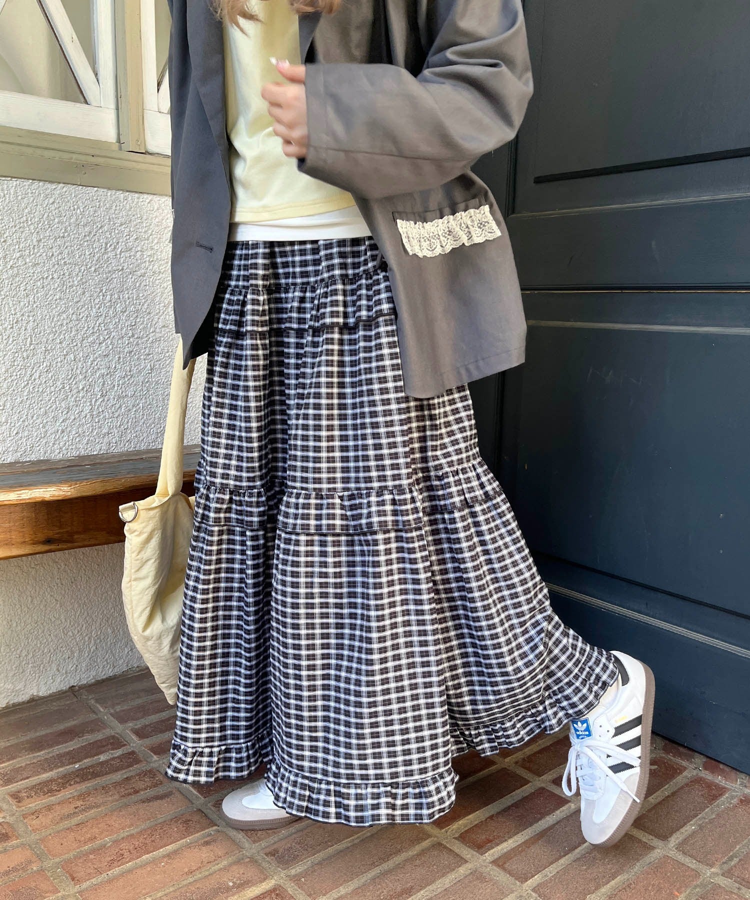 アソートフリルティアードロングスカート - Image 3