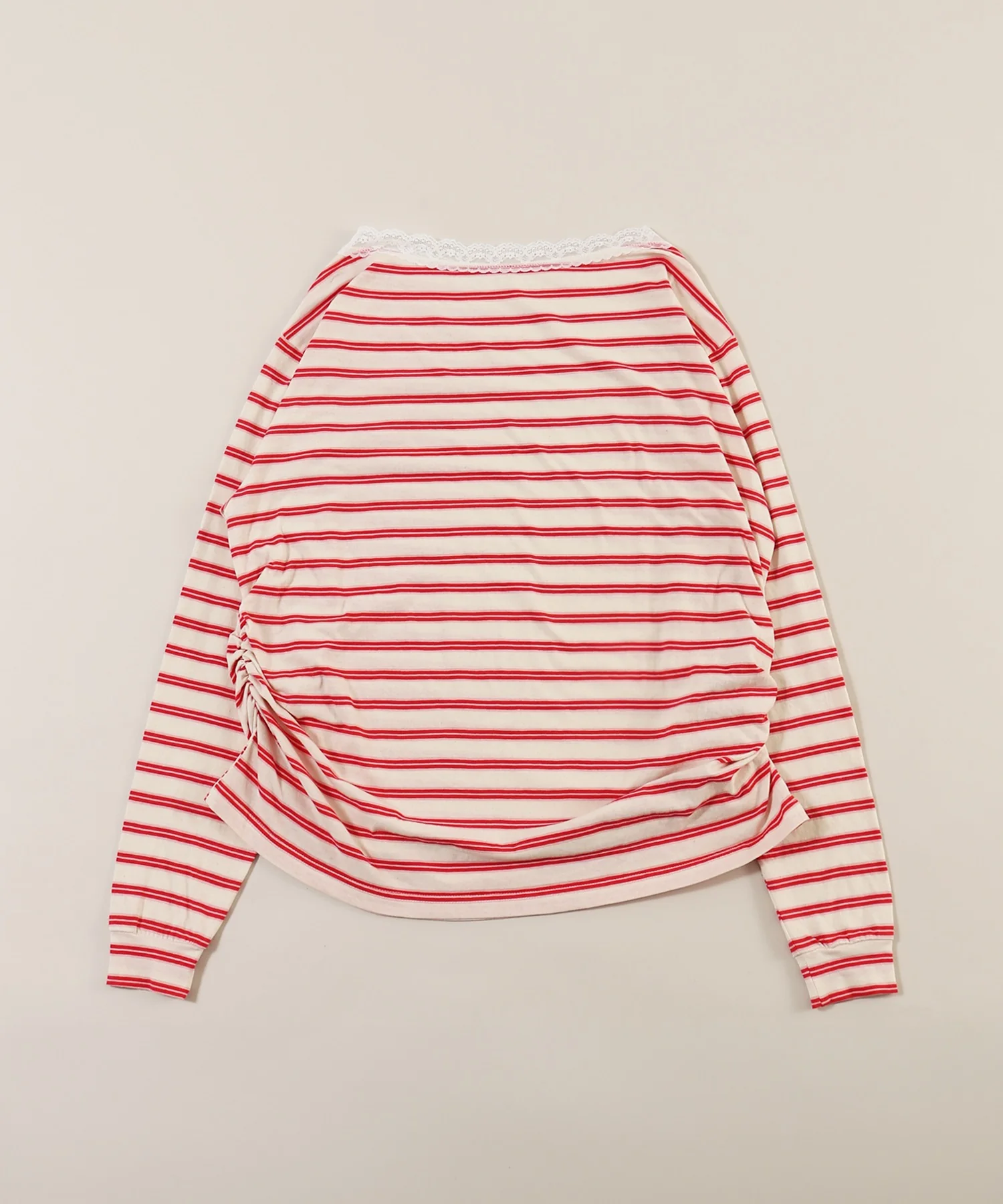 レースパイピングオフショルビッグT - Image 19