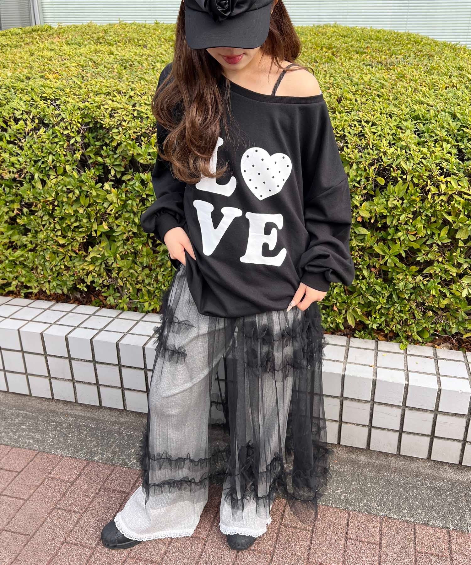 LOVEオフショルビッグトップ - Image 10