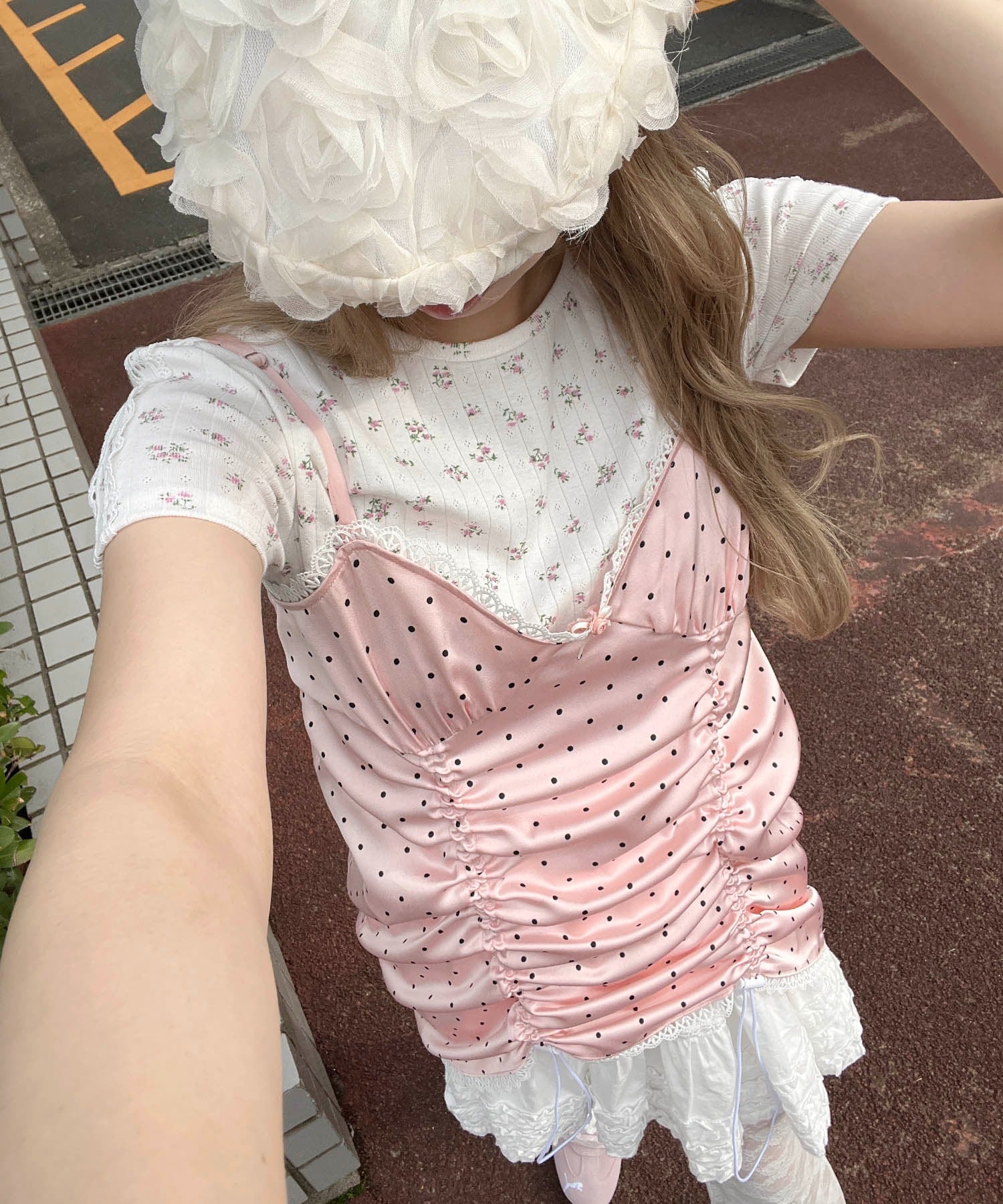 ドロストドットキャミワンピ - Image 16
