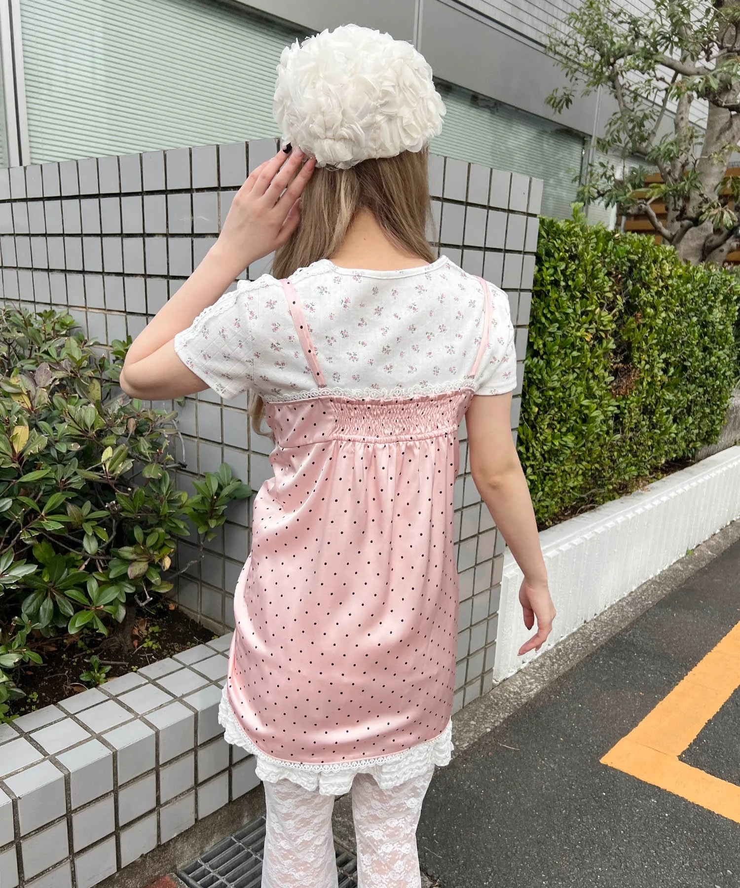 ドロストドットキャミワンピ - Image 9