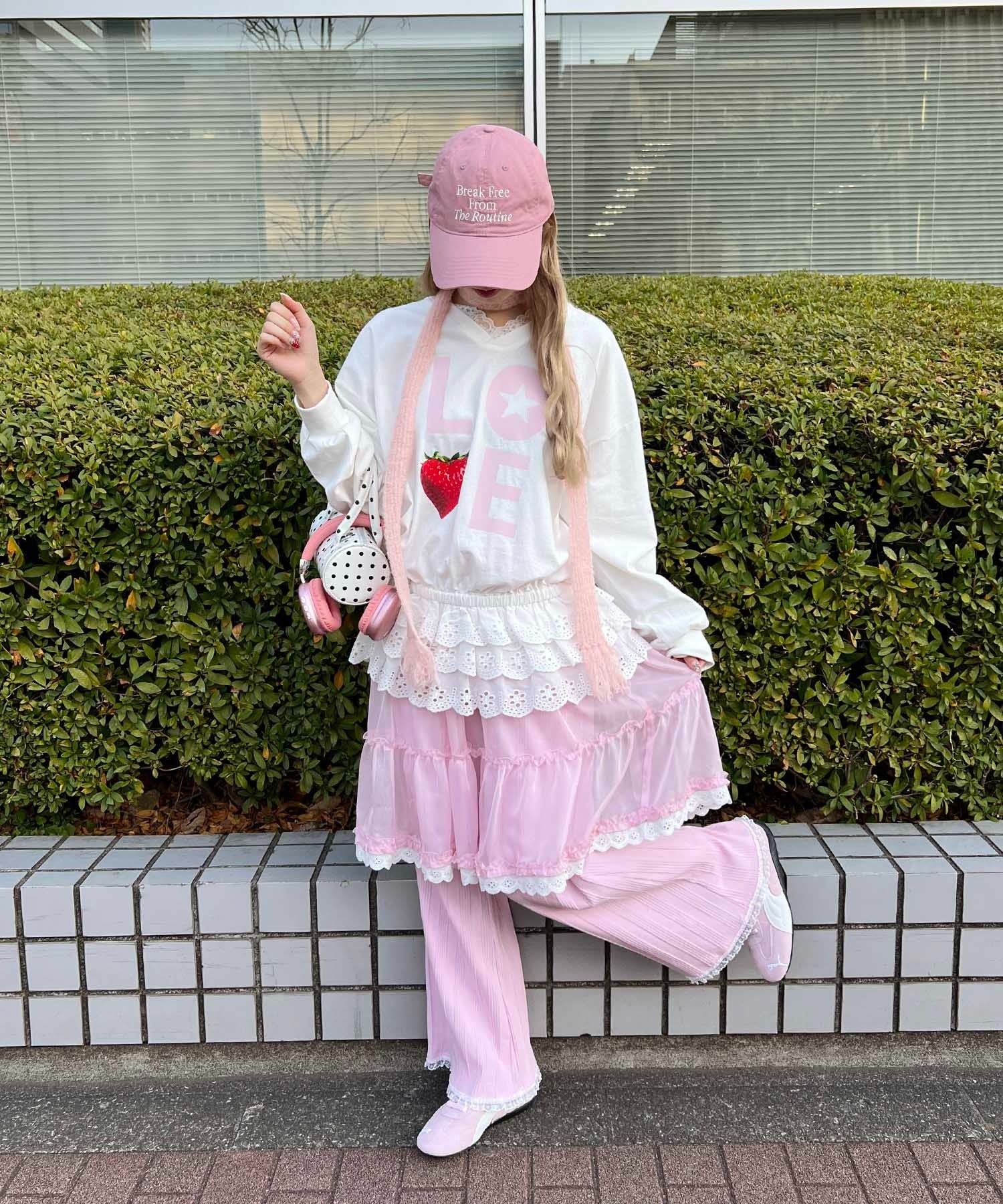 レースヘムワイドパンツ - Image 15