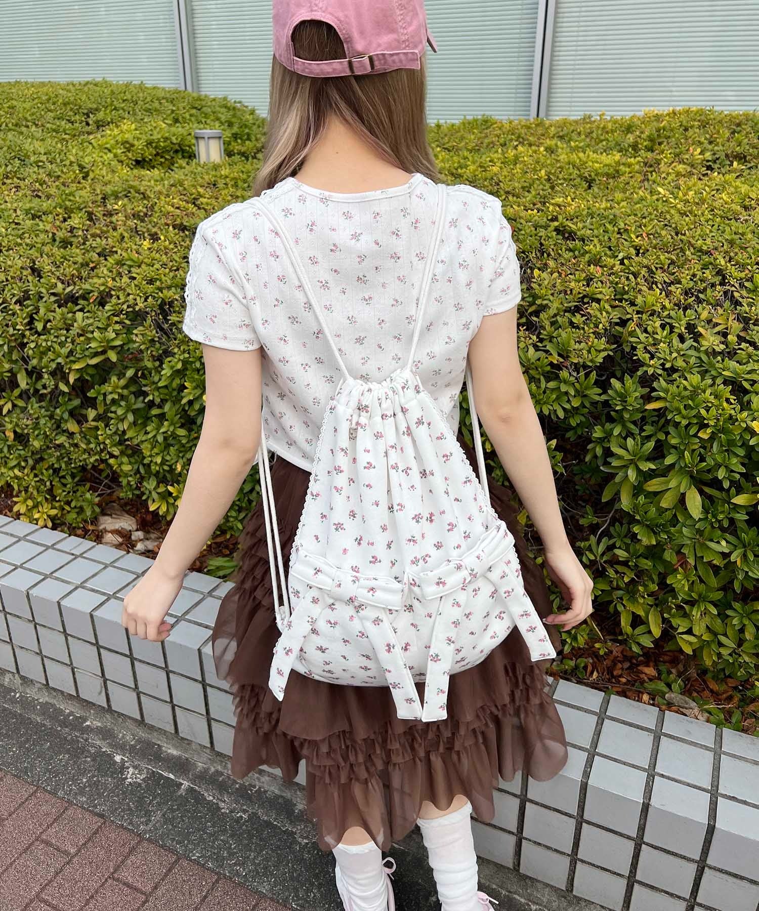ダブルリボンナップサック - Image 8