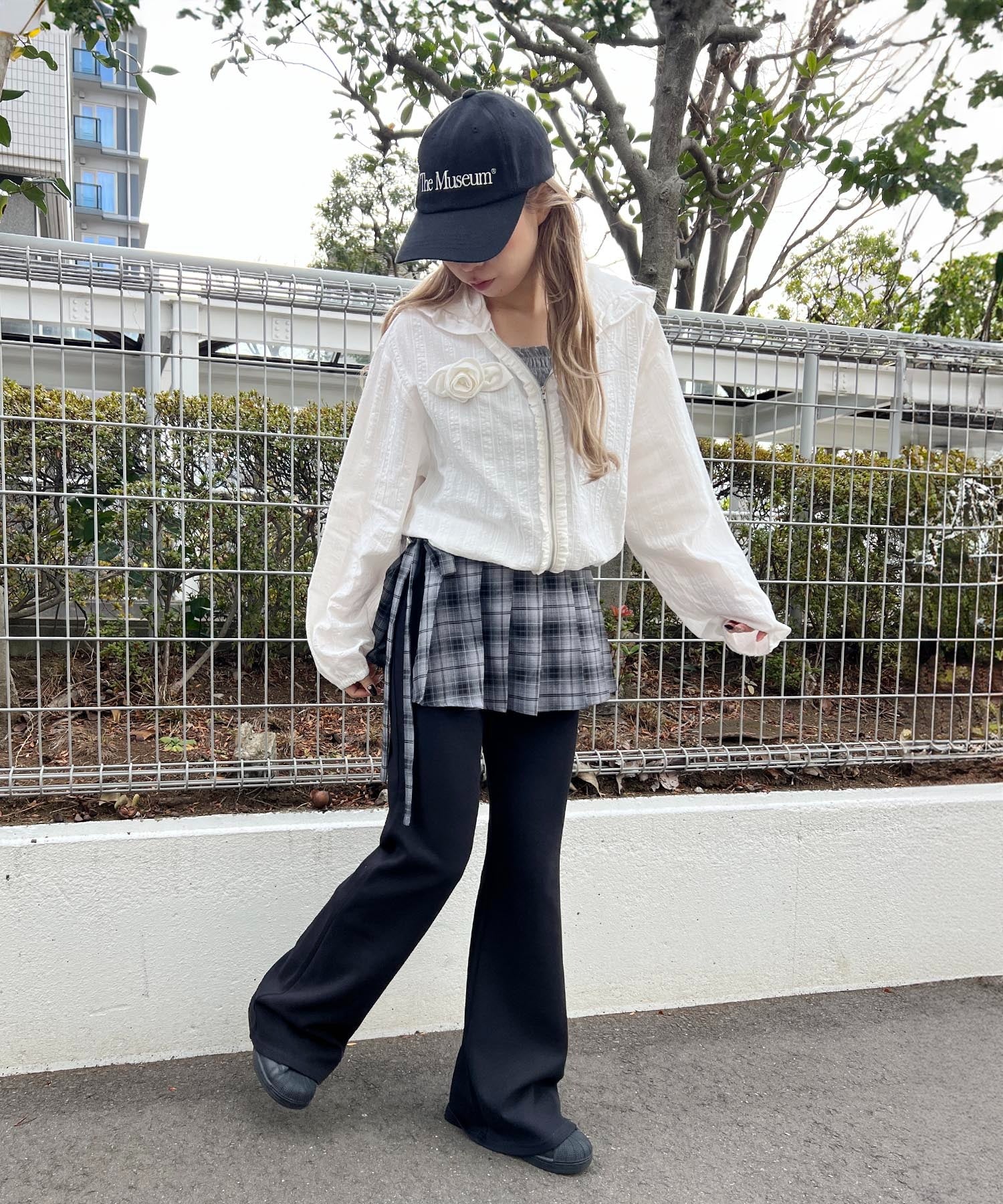 プリーツセットフレアパンツ - Image 7