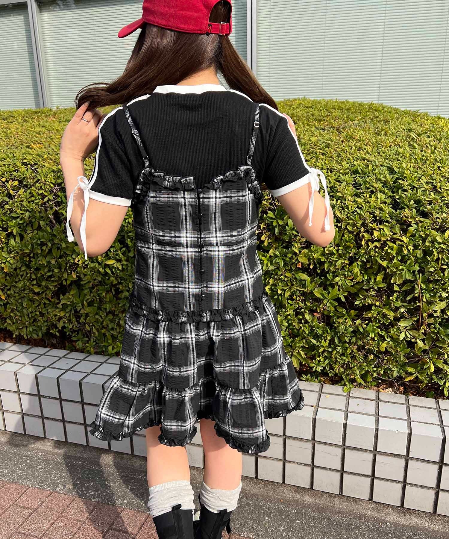 フリルチェックキャミワンピース - Image 11