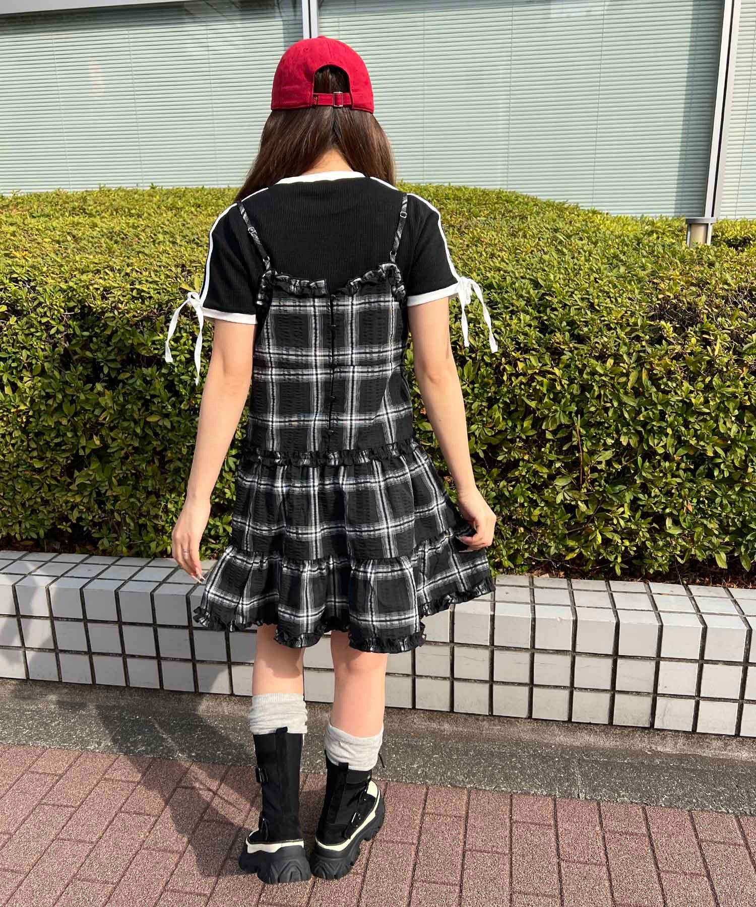フリルチェックキャミワンピース - Image 15