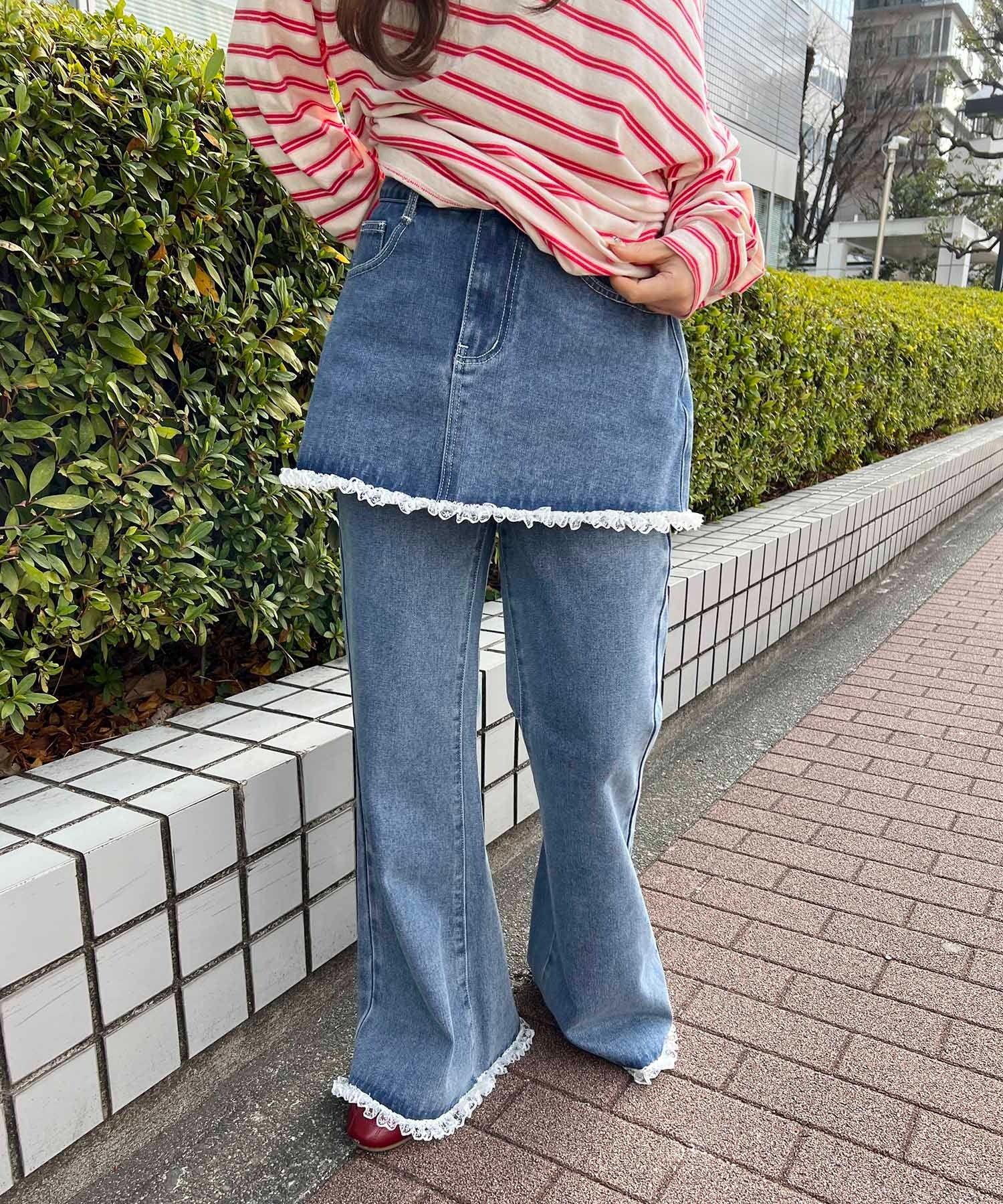スカートドッキングデニム - Image 10
