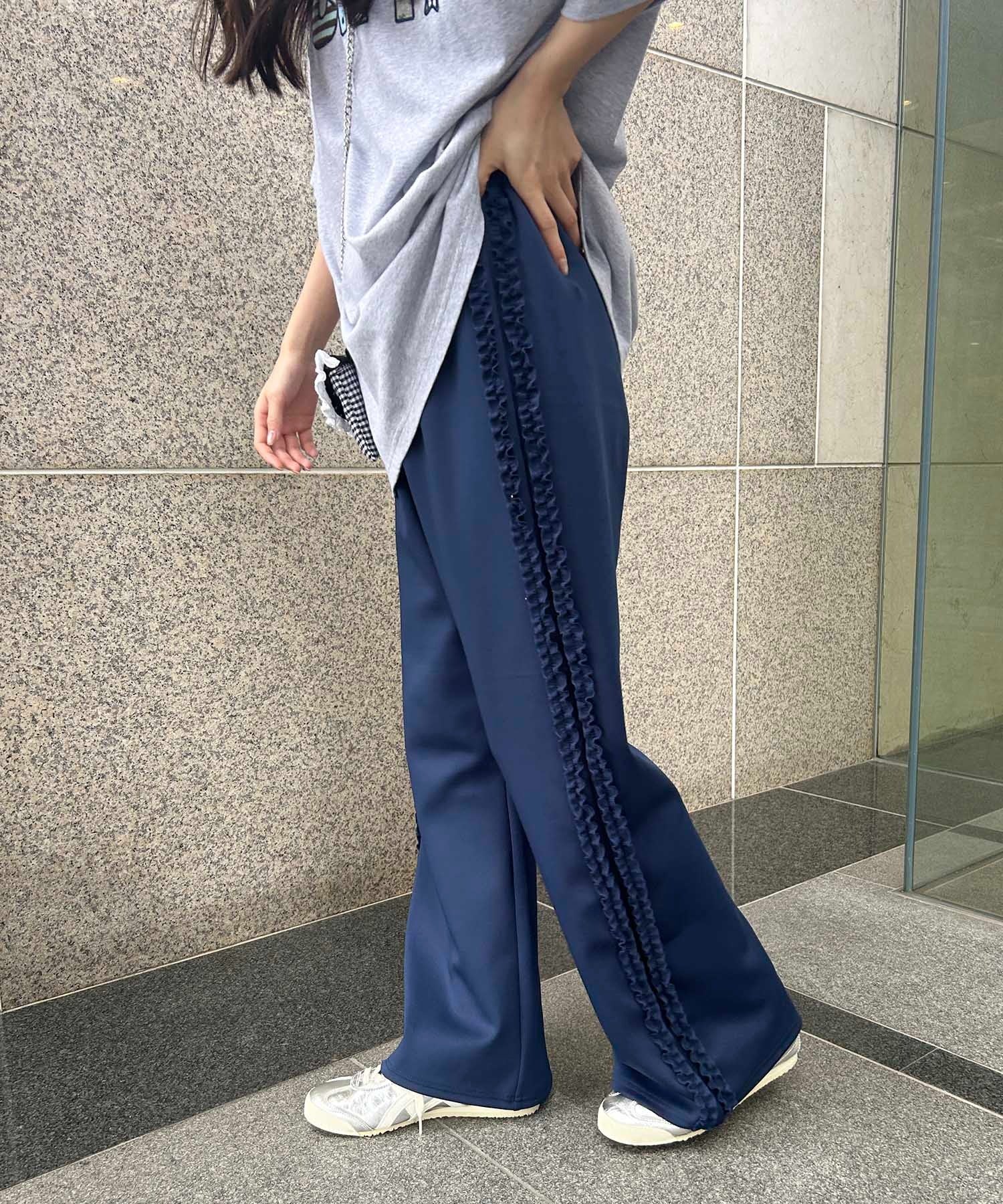 フリルラインフレアパンツ - Image 7
