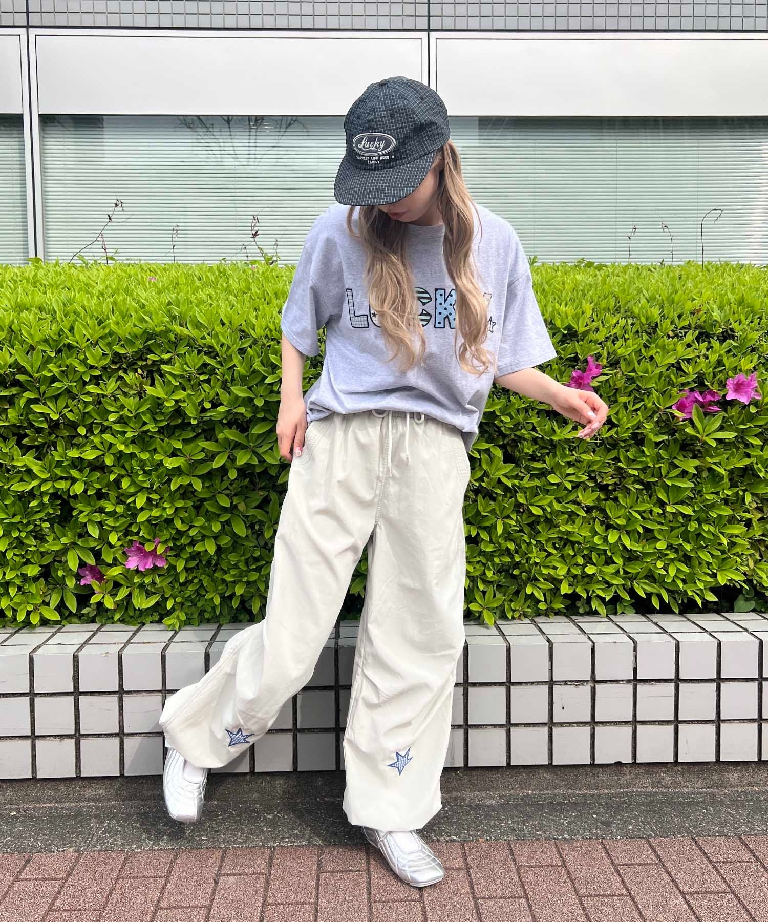スターパッチタックワイドパンツ - Image 14