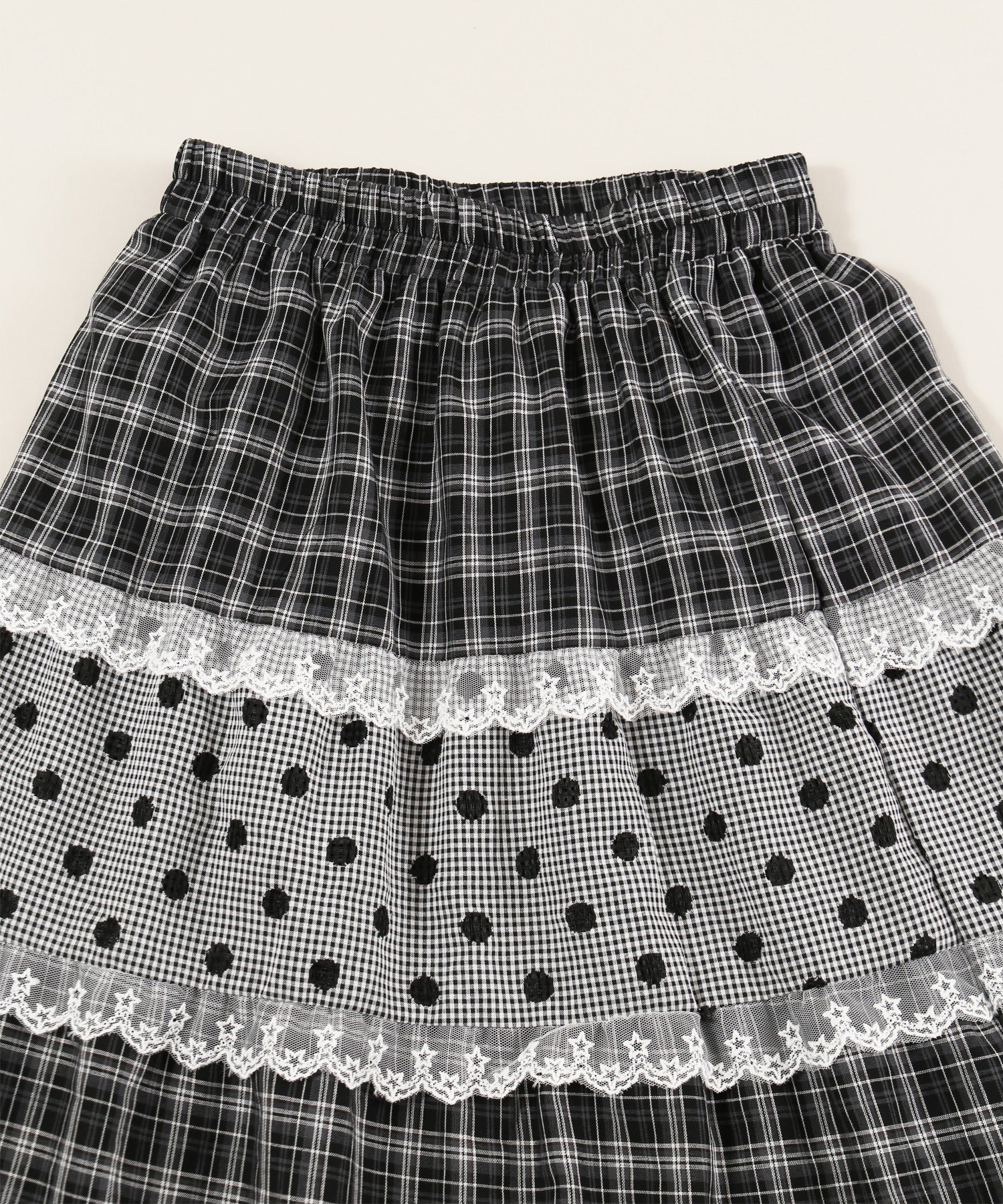アソートパッチワークフリルロングスカート - Image 18