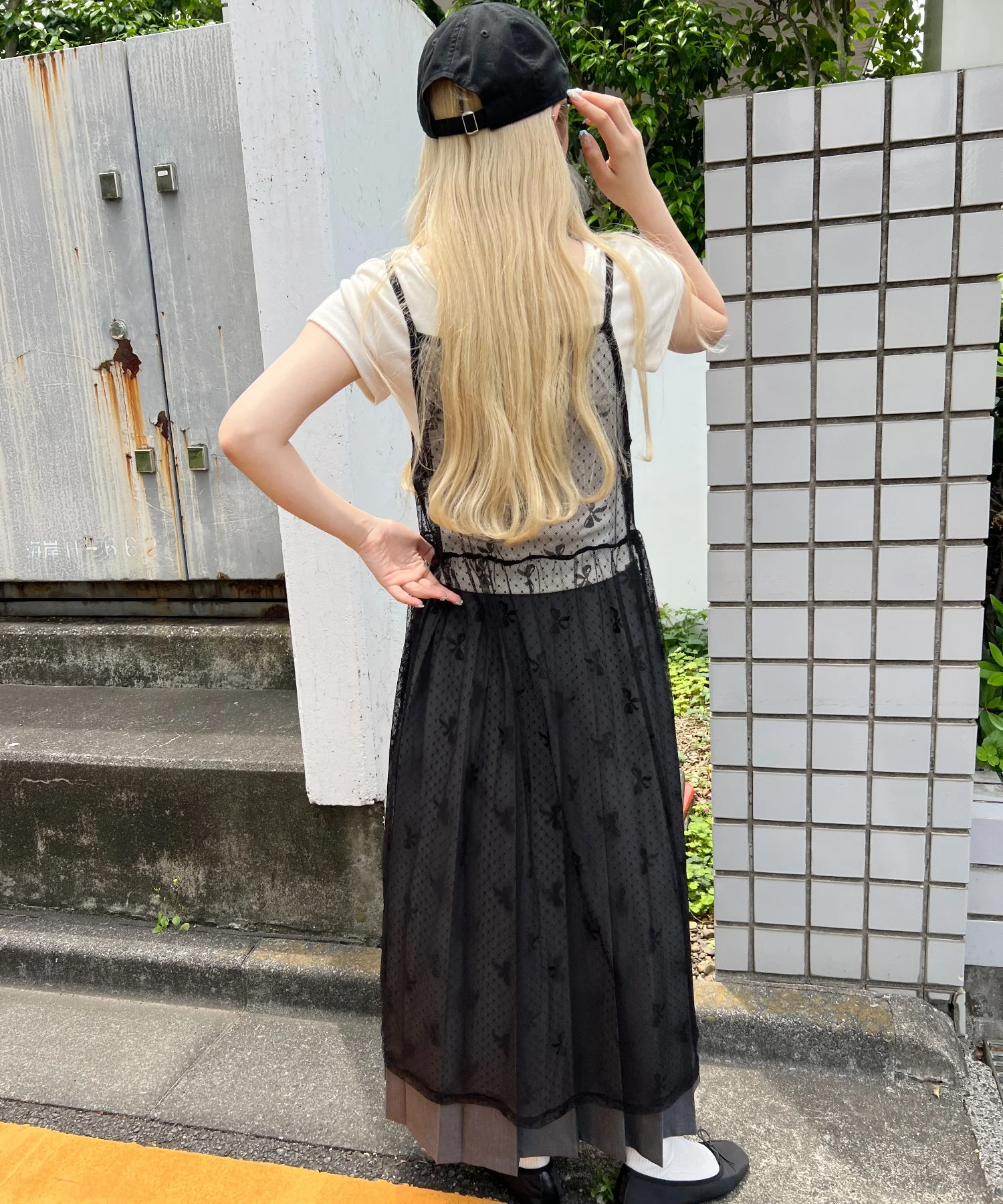 リボンシアーロングキャミワンピース - Image 16