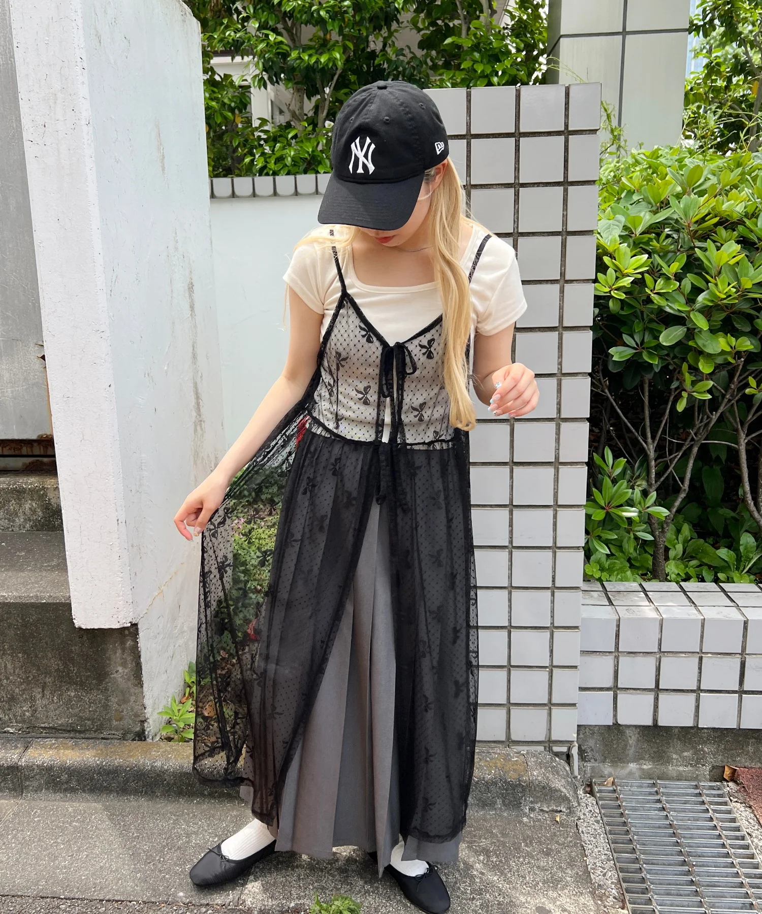 リボンシアーロングキャミワンピース - Image 17