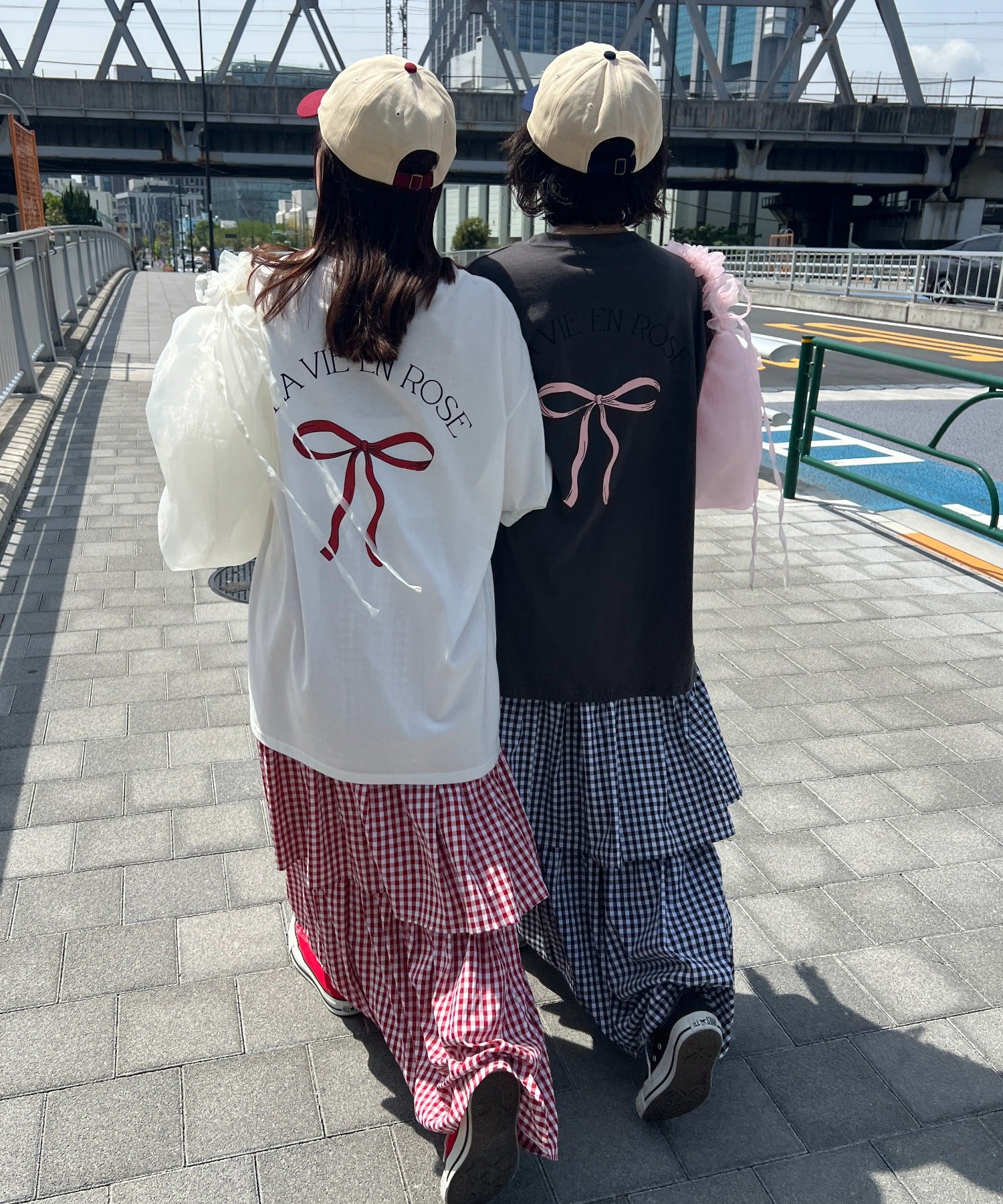 リボンプリントビッグTシャツ - Image 24