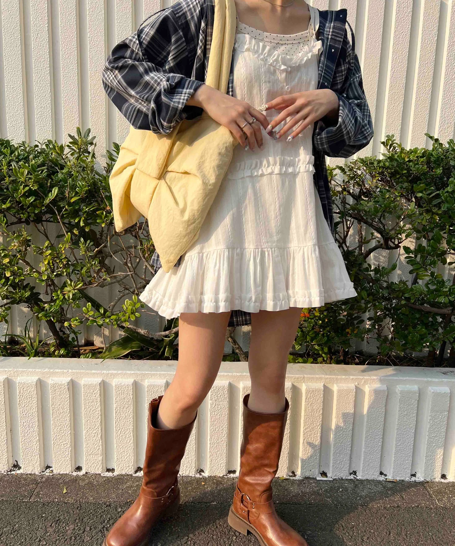 フリルデザインミニワンピ - Image 15