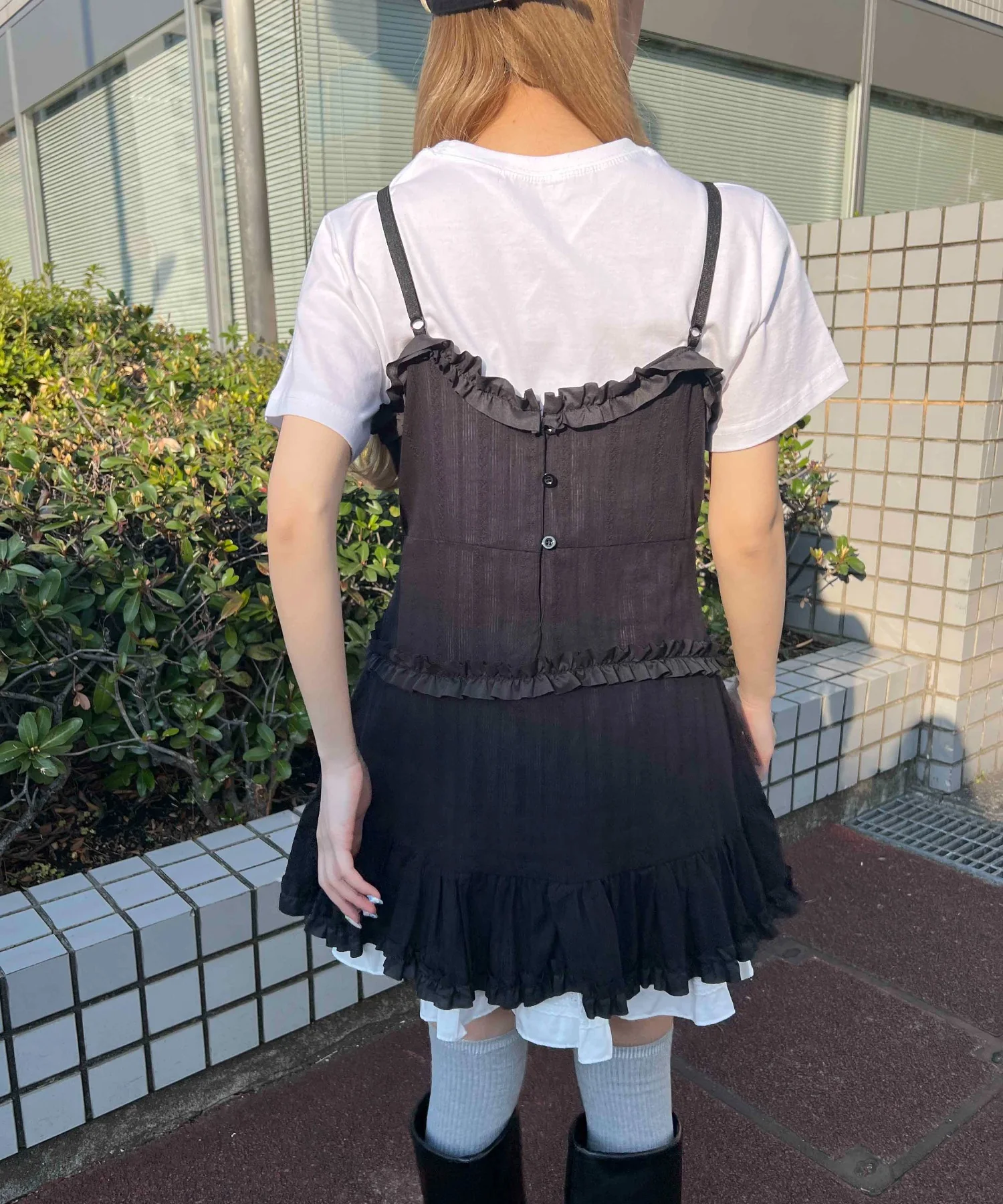 フリルデザインミニワンピ - Image 17