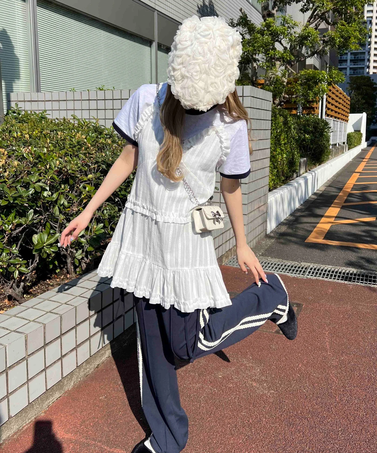 フリルデザインミニワンピ - Image 6