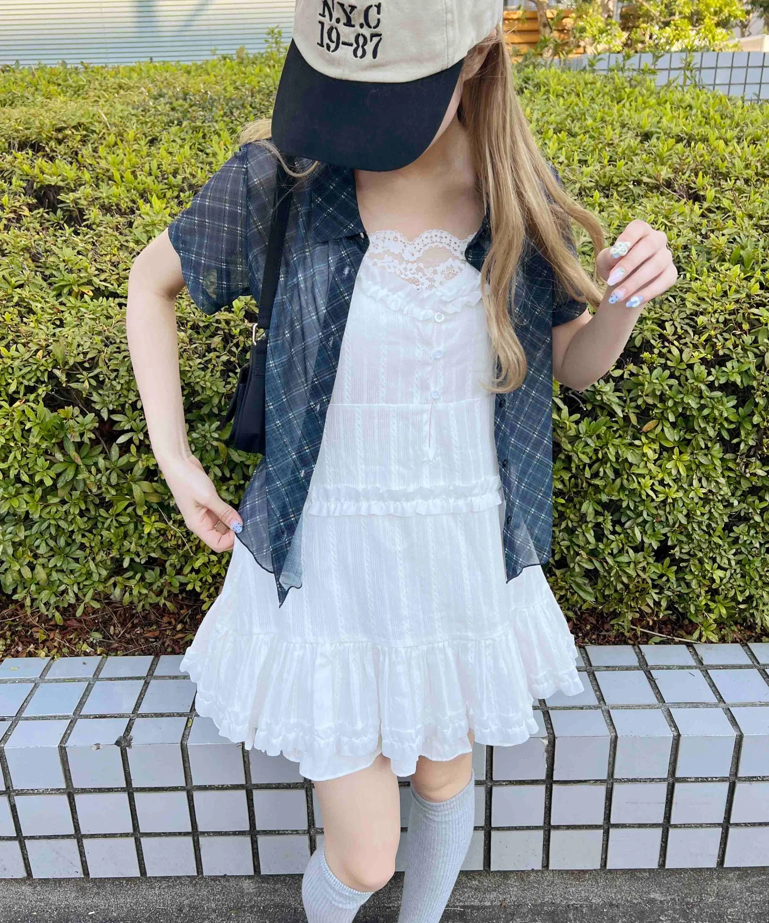 フリルデザインミニワンピ - Image 8