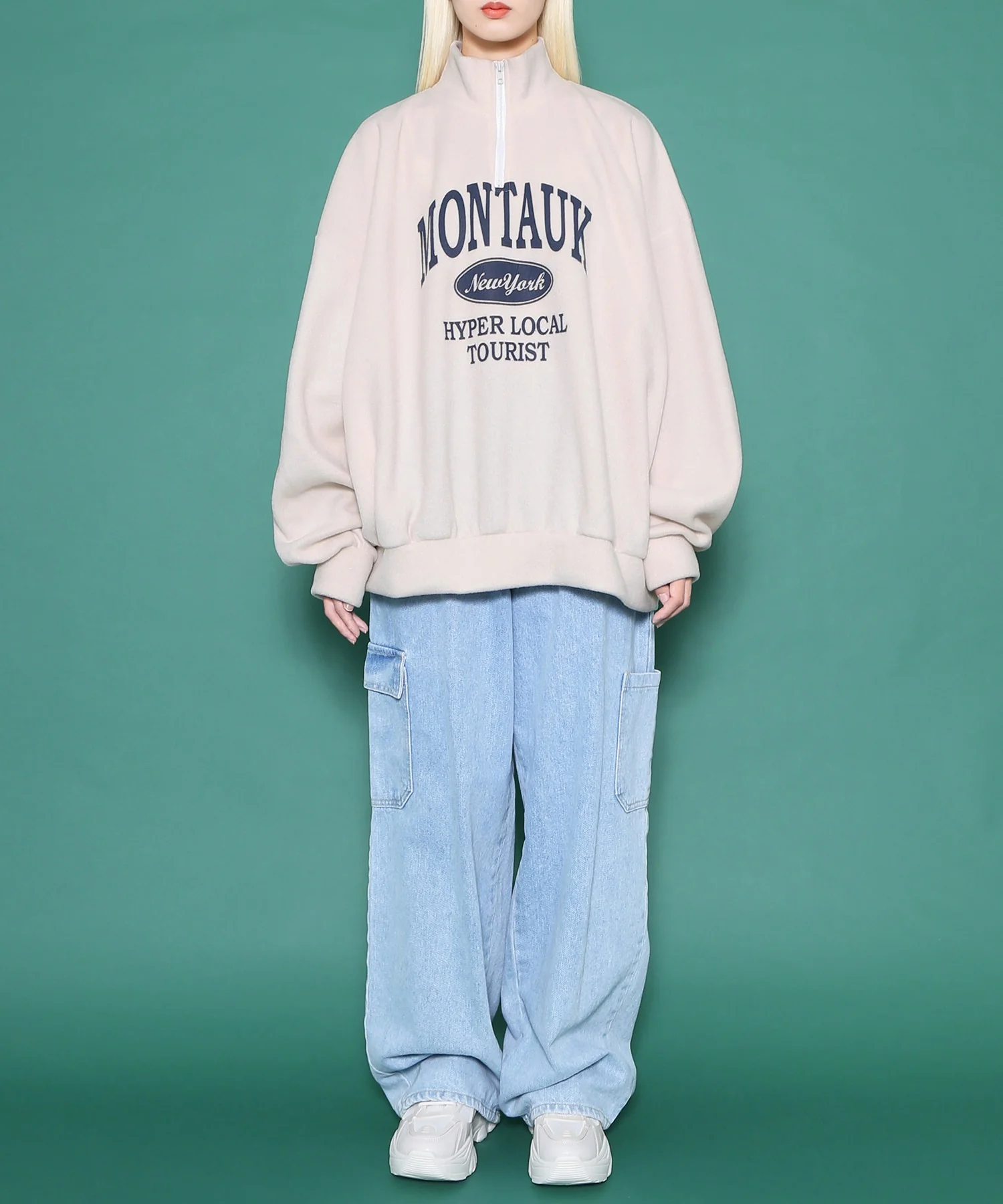 MONTAUKハーフジッププルオーバー - Image 6