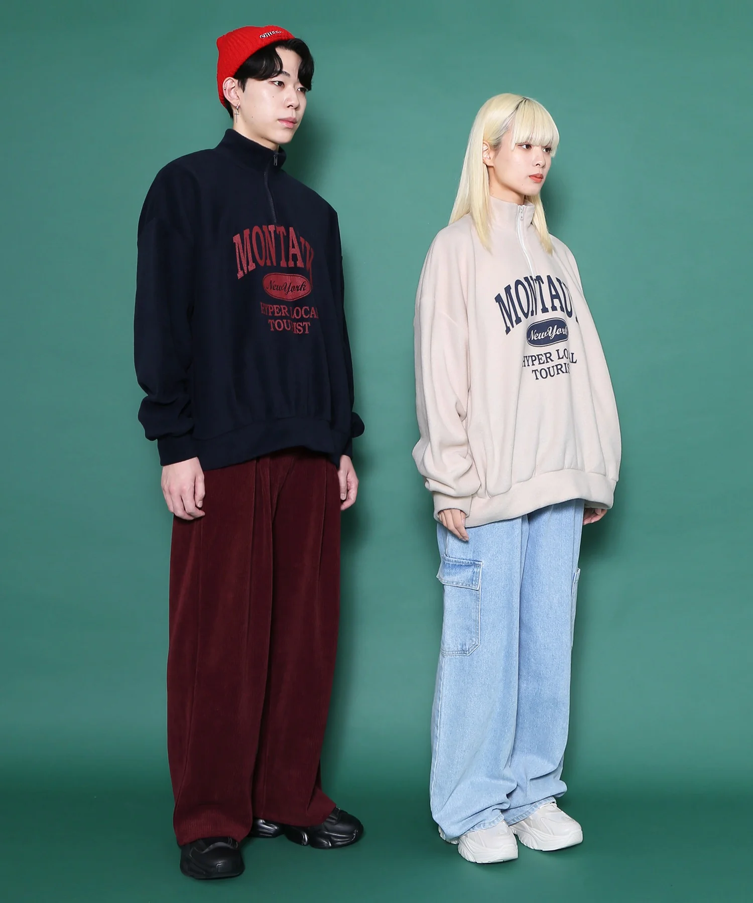 MONTAUKハーフジッププルオーバー - Image 8