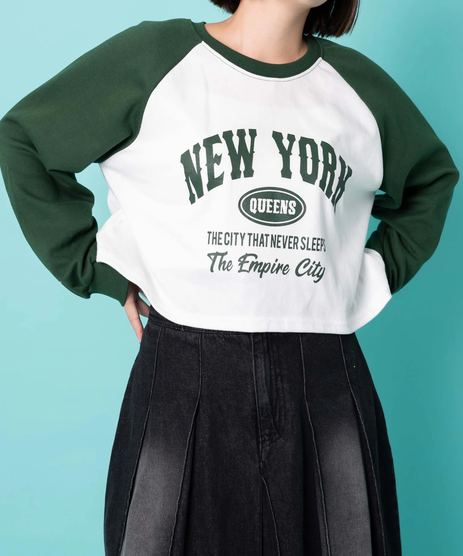 NewYorkラグランロンT - Image 5
