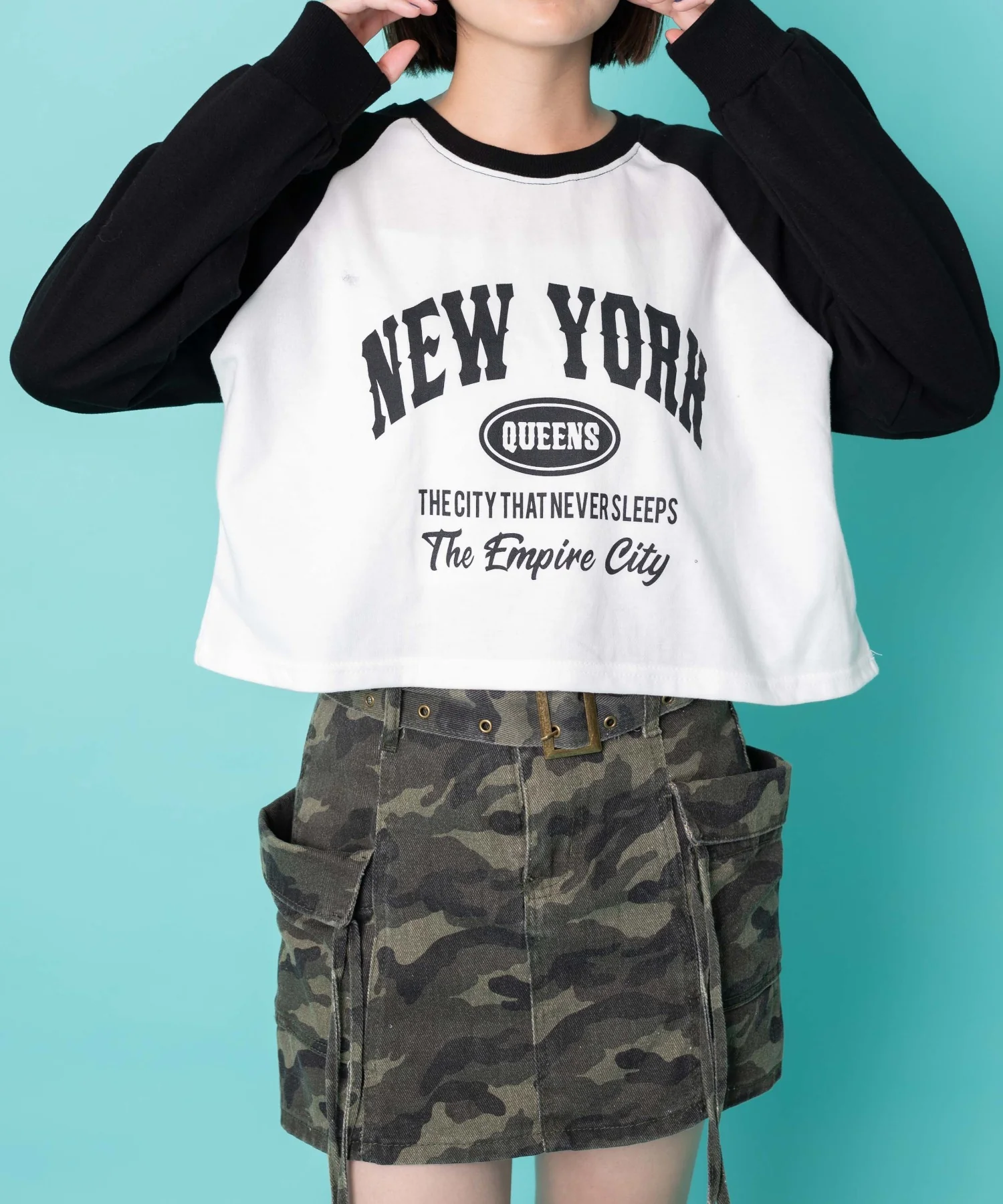 NewYorkラグランロンT - Image 8