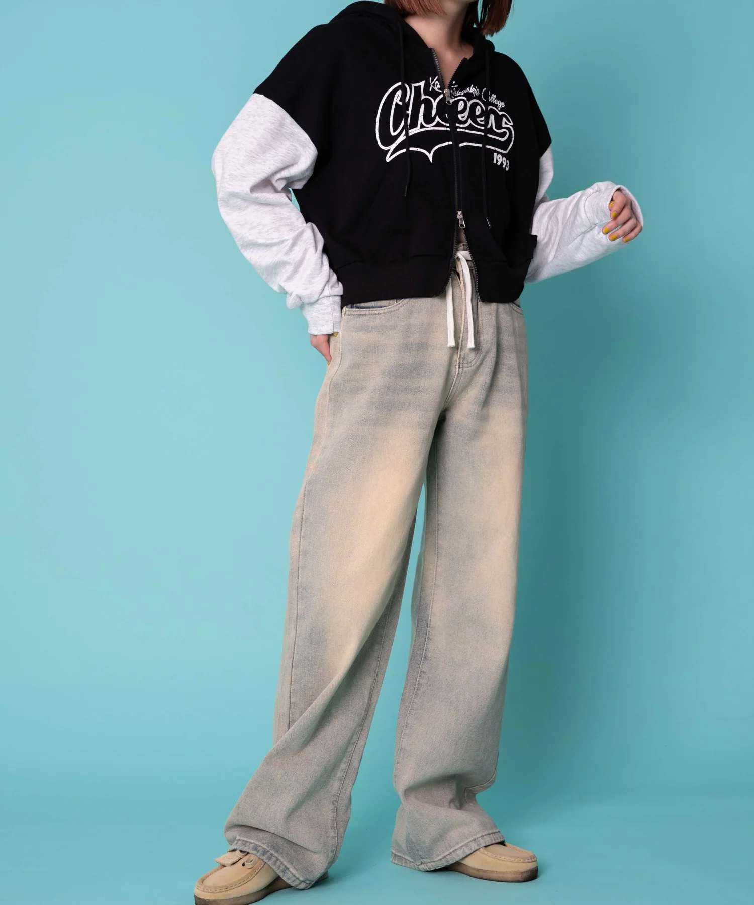 ドロストコードデニムパンツ - Image 7