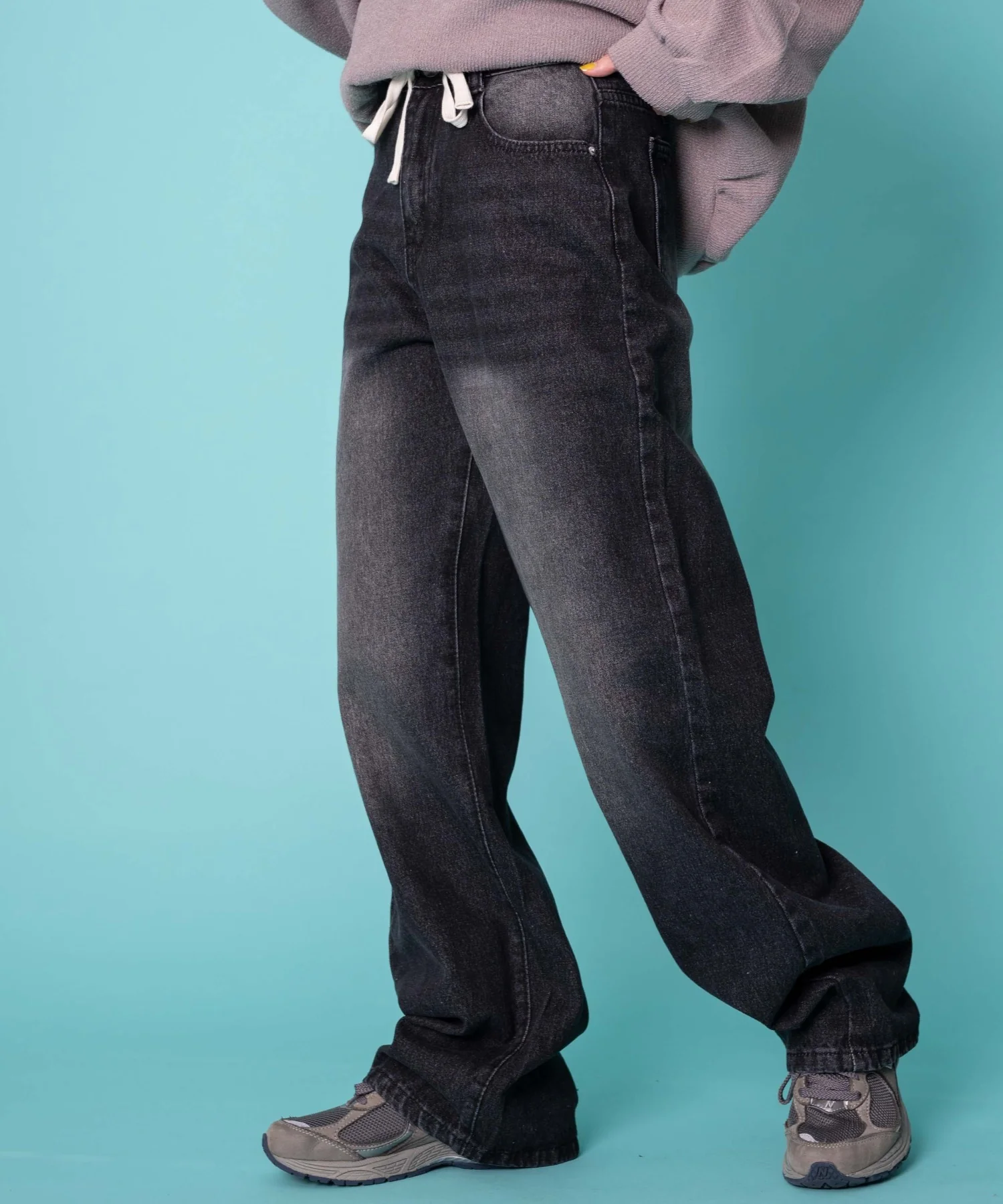 ドロストコードデニムパンツ - Image 8