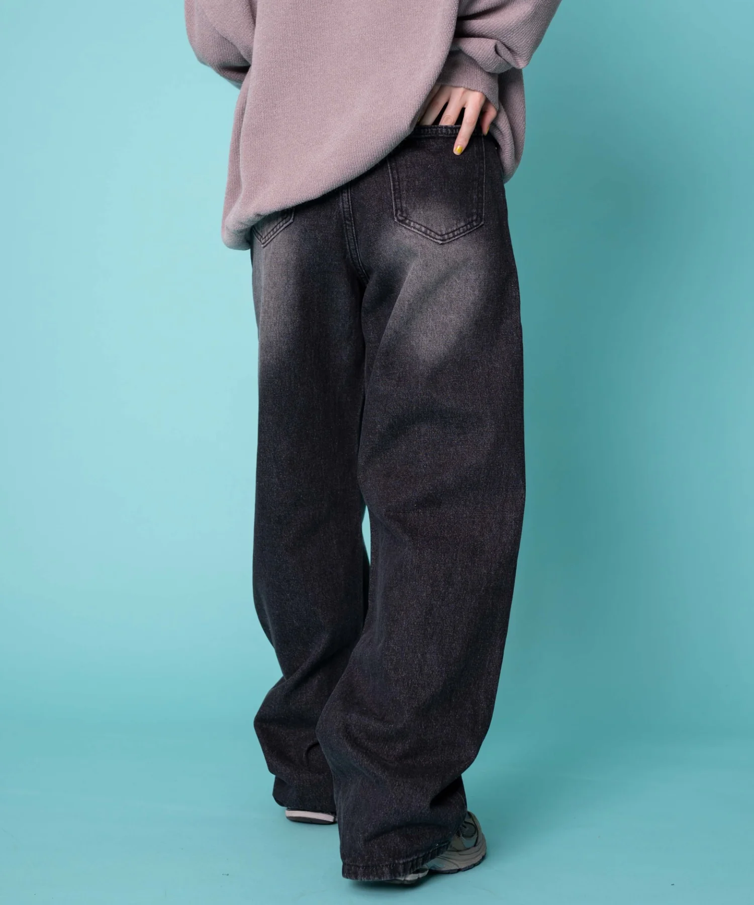 ドロストコードデニムパンツ - Image 9