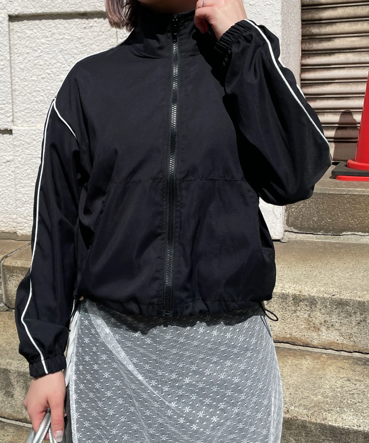 ナイロンショートトラックジャケット - Image 18