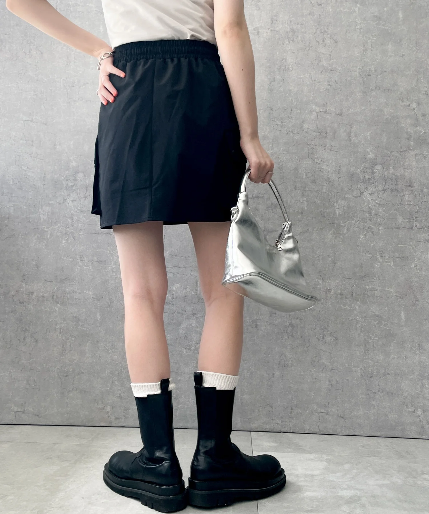 ナイロンカーゴミニスカート - Image 11