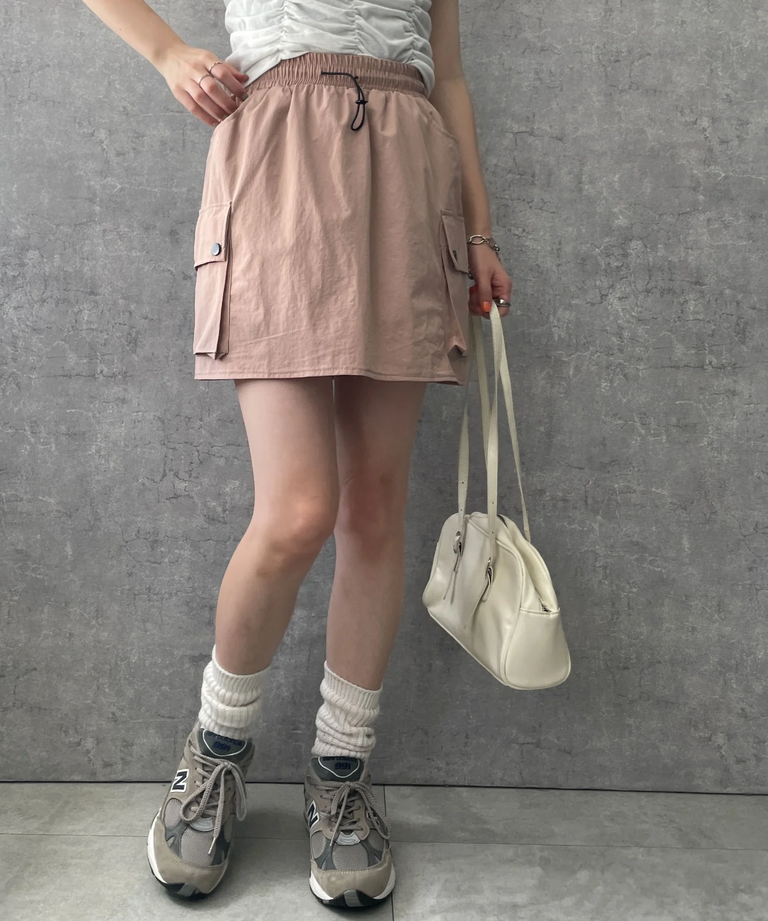 ナイロンカーゴミニスカート - Image 13