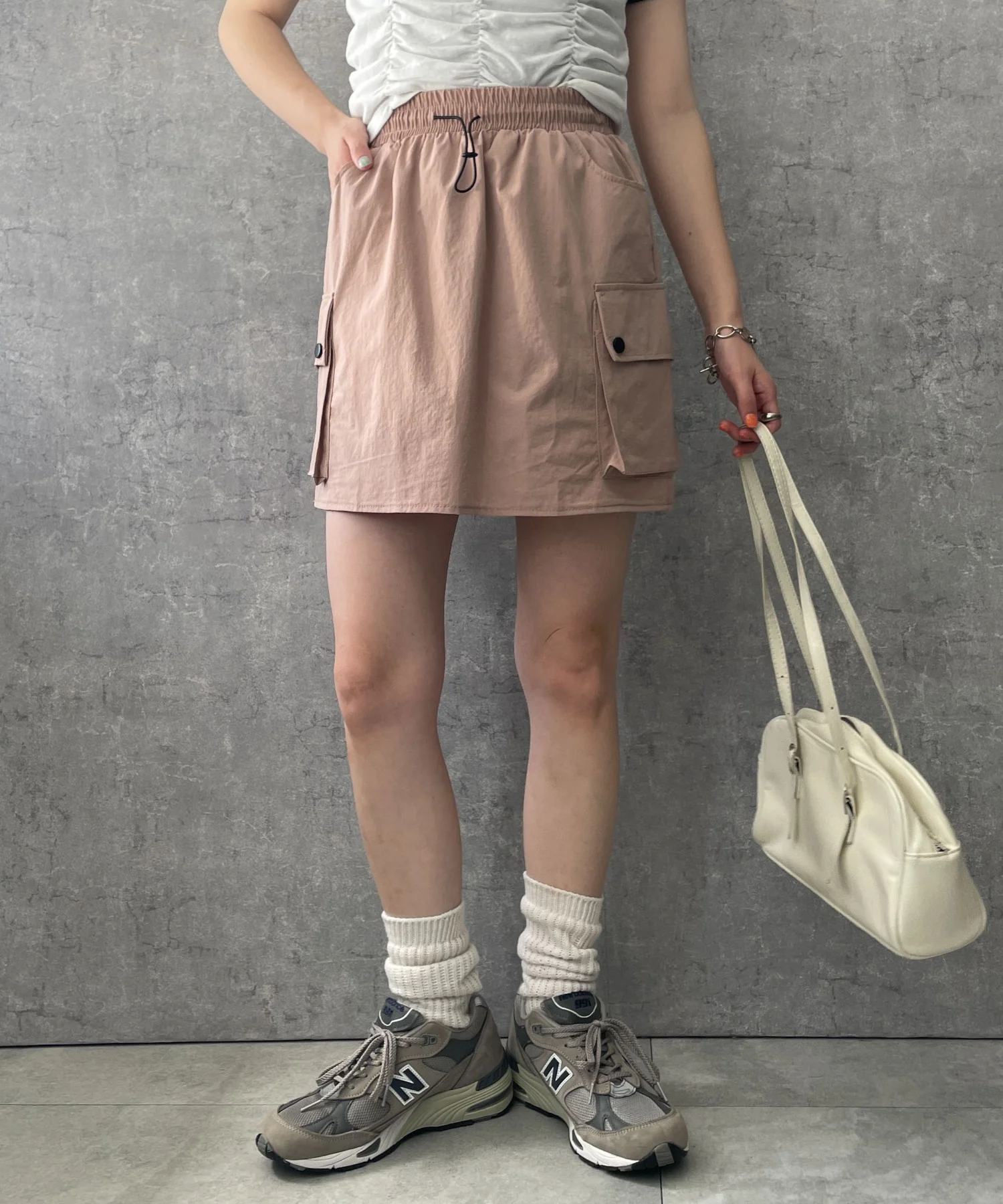 ナイロンカーゴミニスカート - Image 14
