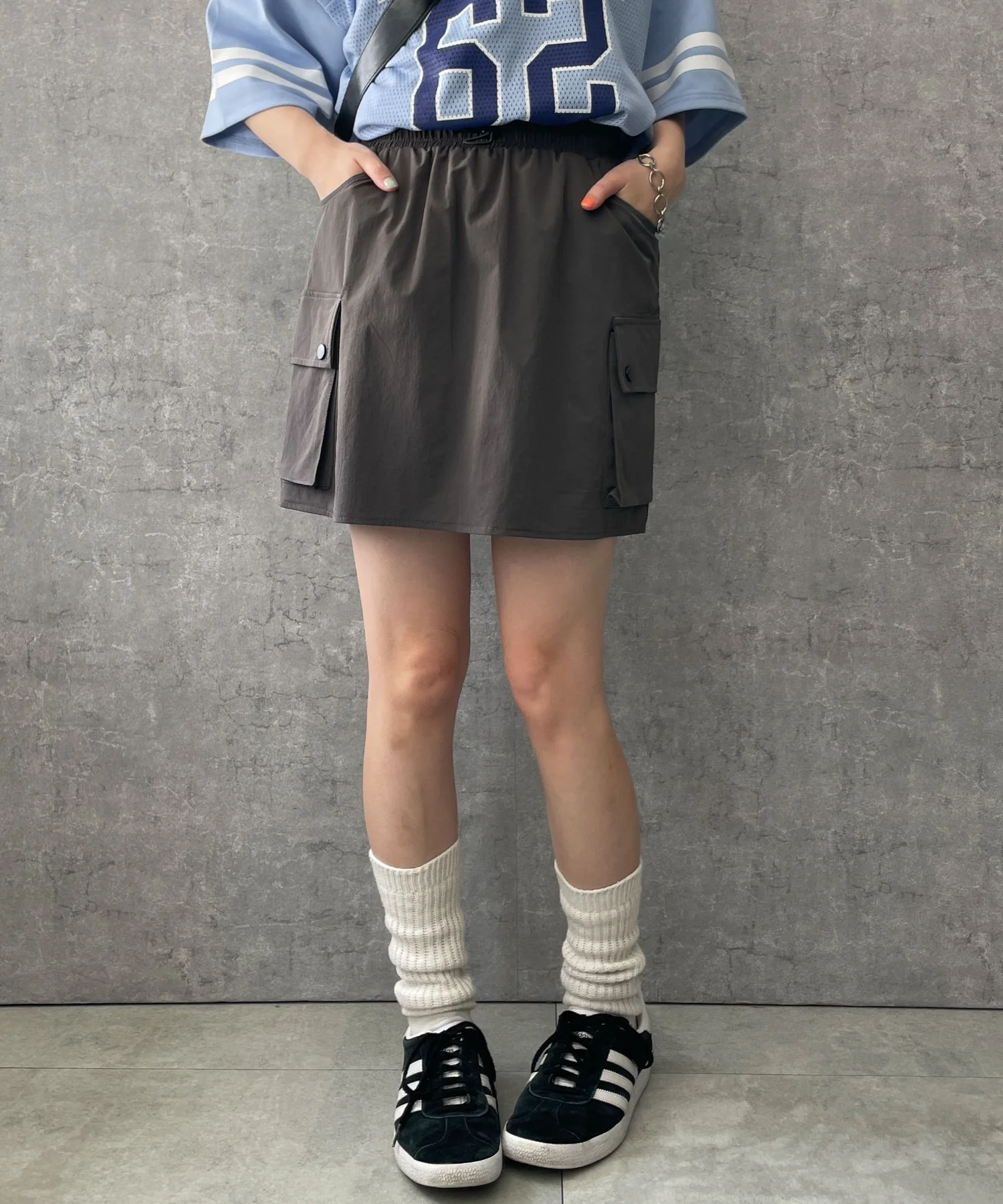 ナイロンカーゴミニスカート - Image 18