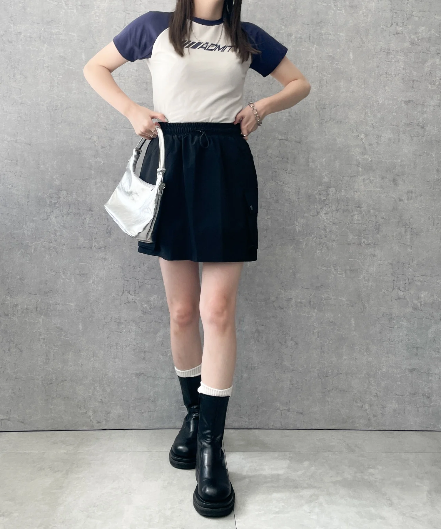 ナイロンカーゴミニスカート - Image 4
